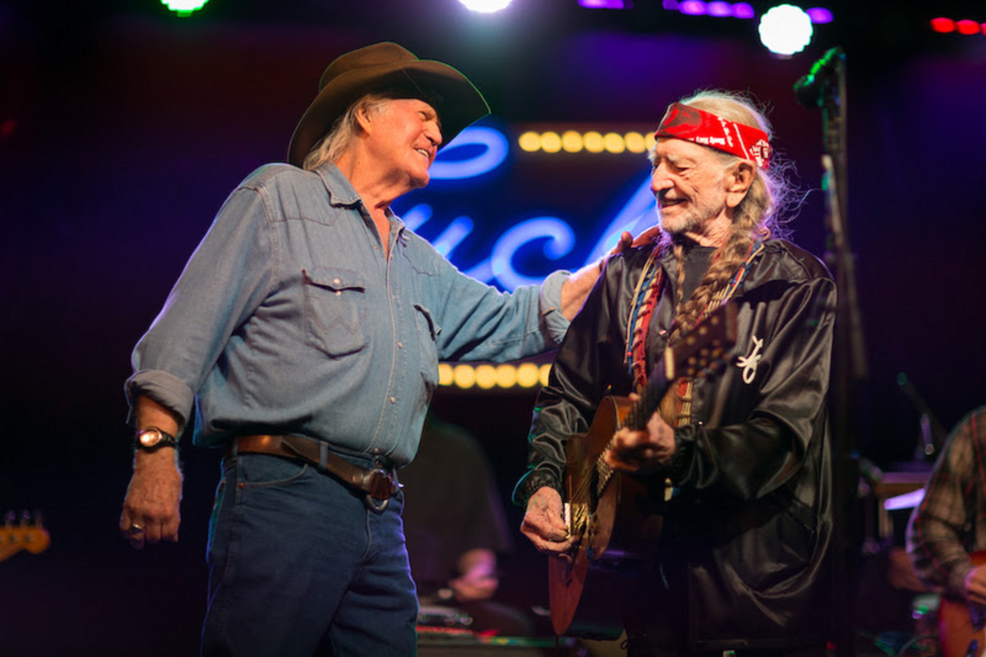 Billy Joe Shaver & Willie Nelson Photo by Cameron L. Gott