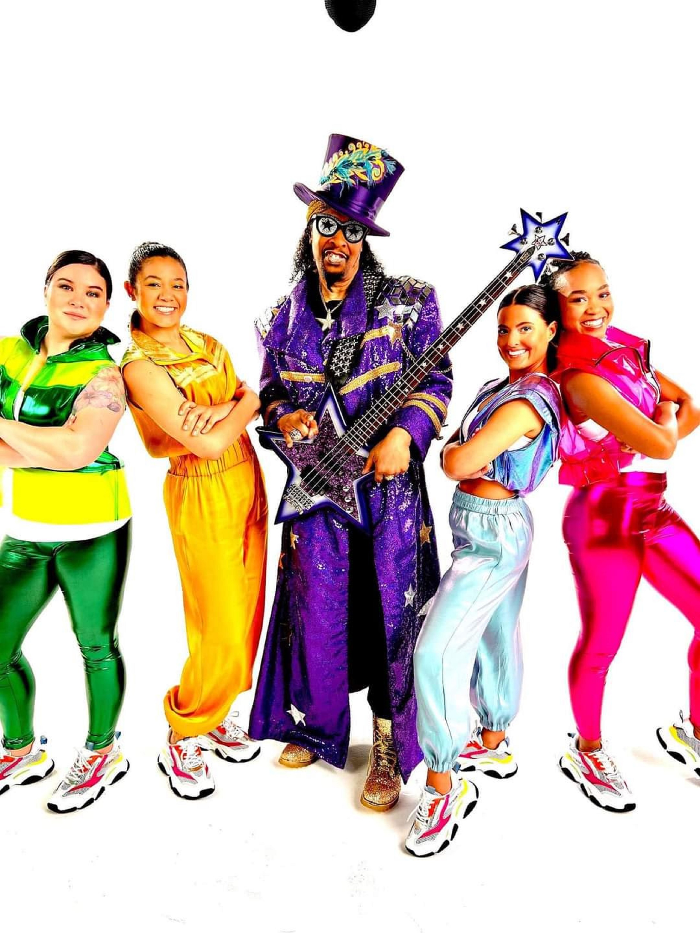 Bootsy Collins brings his epic energy & funk to the World Games opening & closing ceremonies