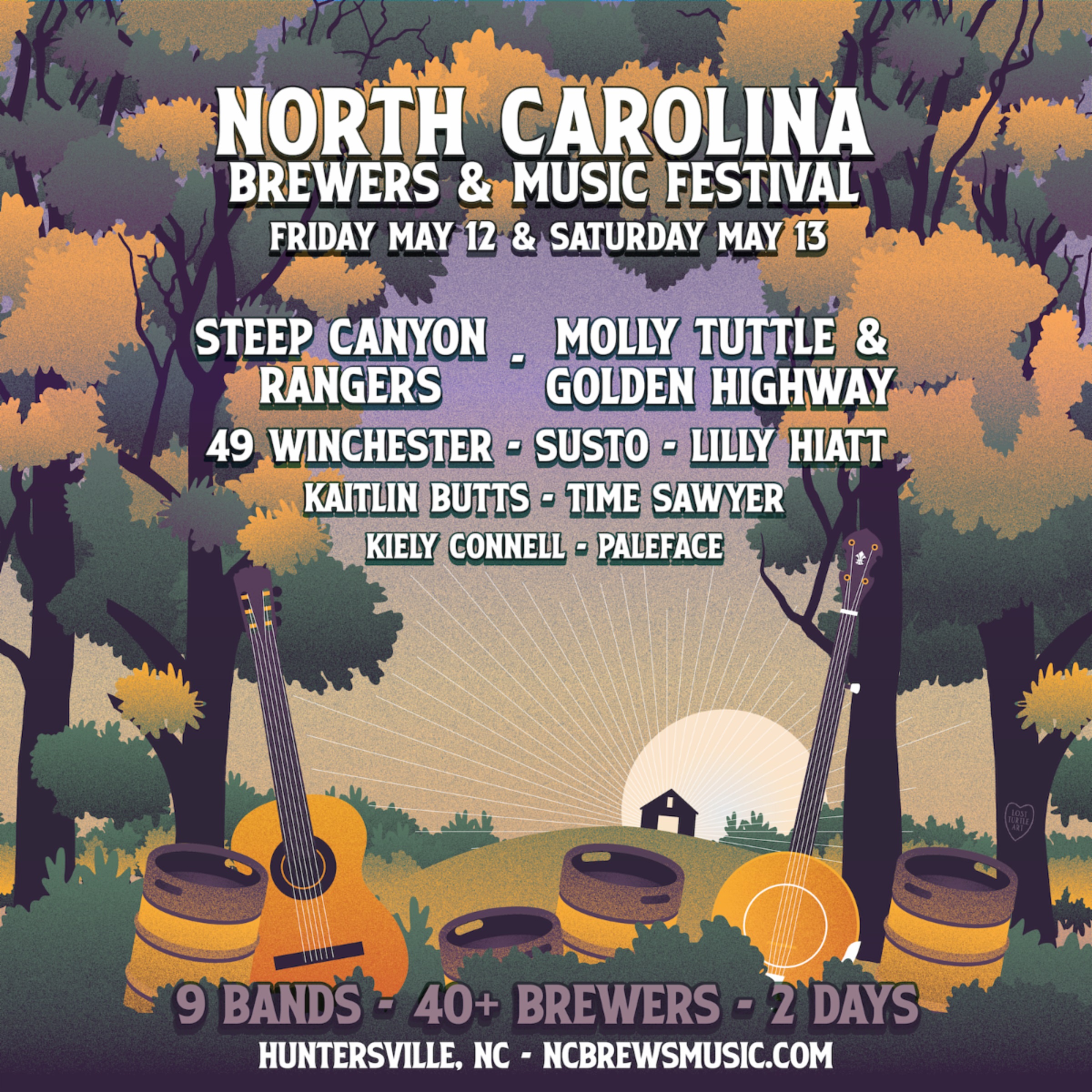 NORTH CAROLINA BREWERS AND MUSIC FESTIVAL ANNOUNCES 2023 LINEUP