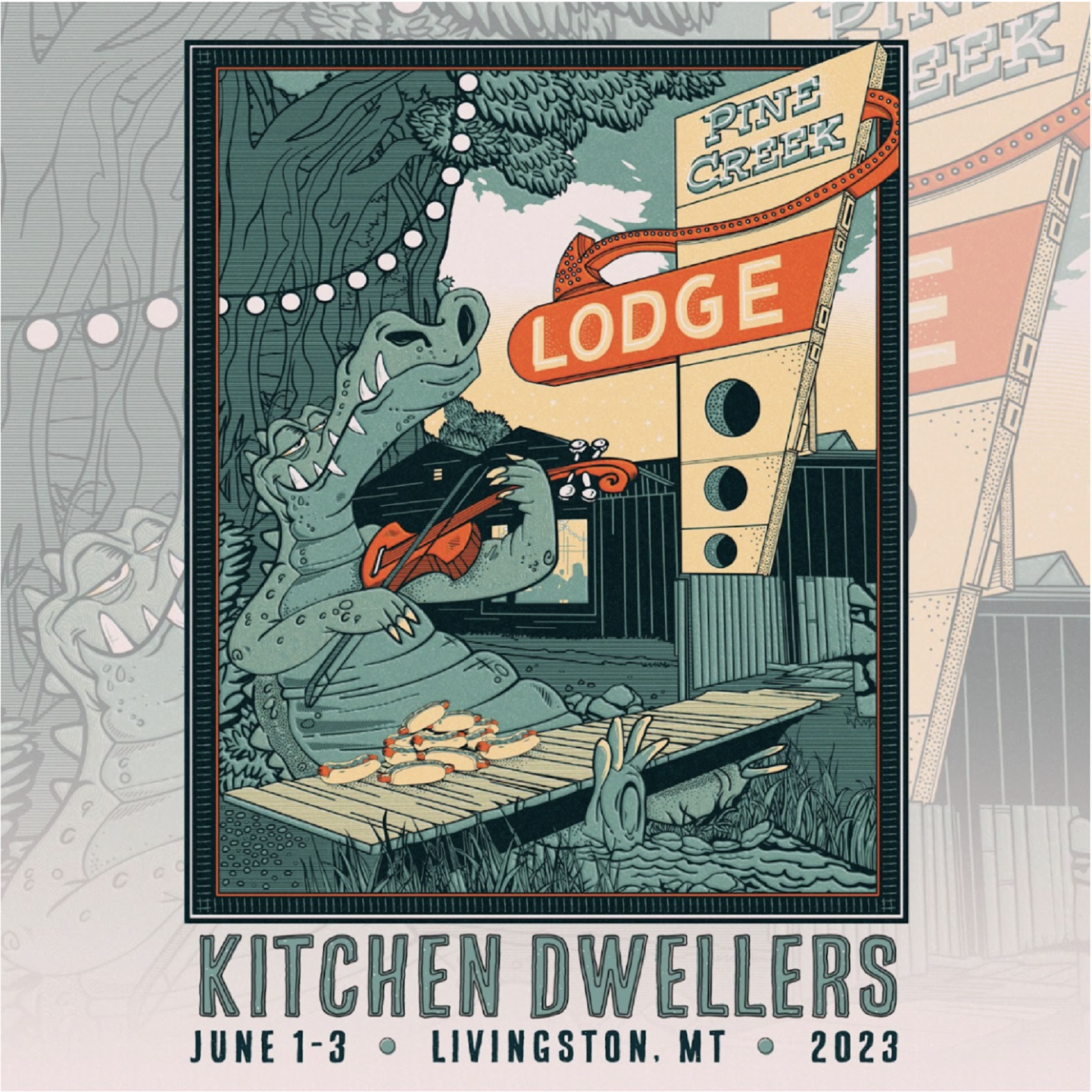 Kitchen Dwellers announce three night run at Pine Creek Lodge in Livingston, MT