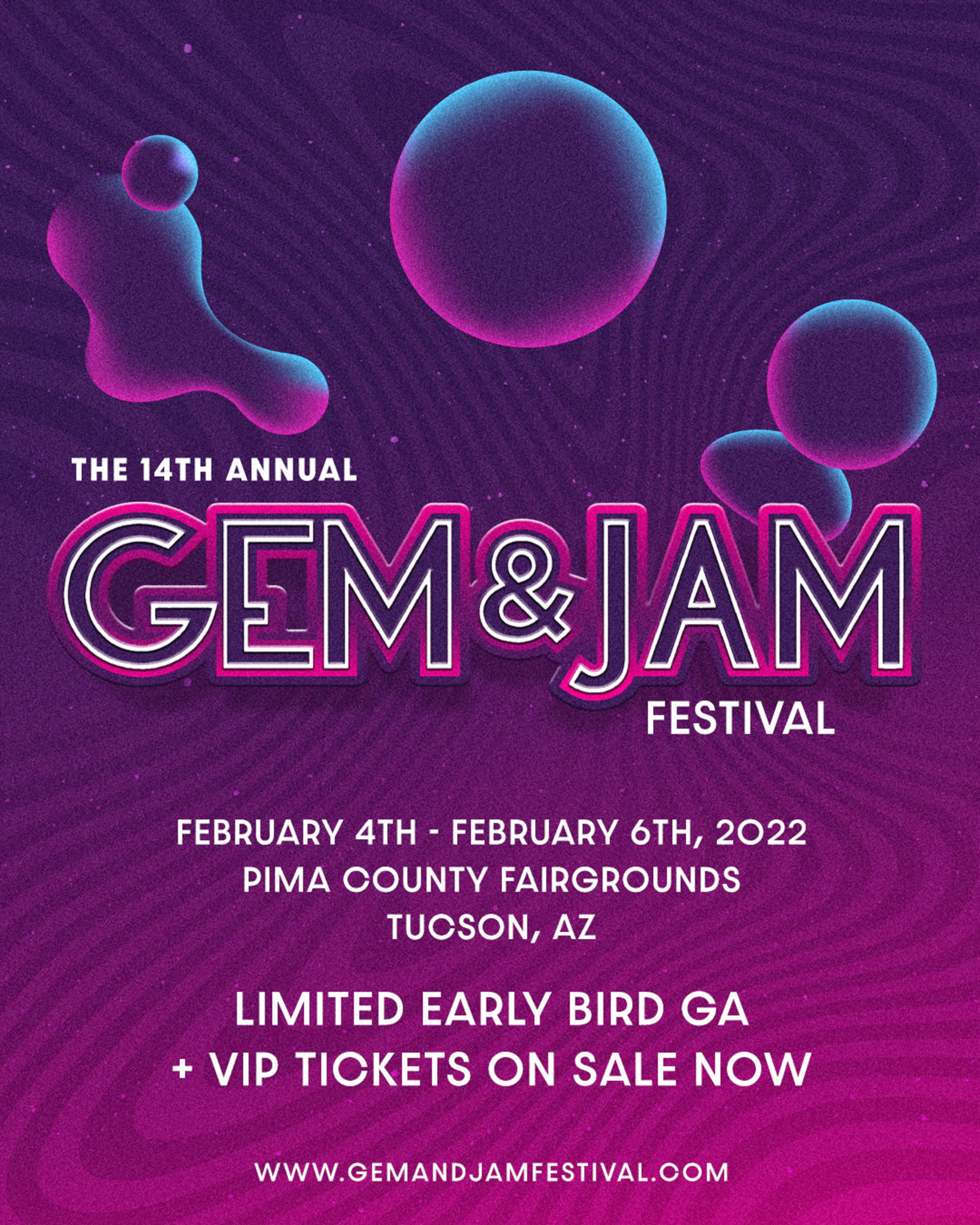 Gem and Jam Festival announces 2022 dates