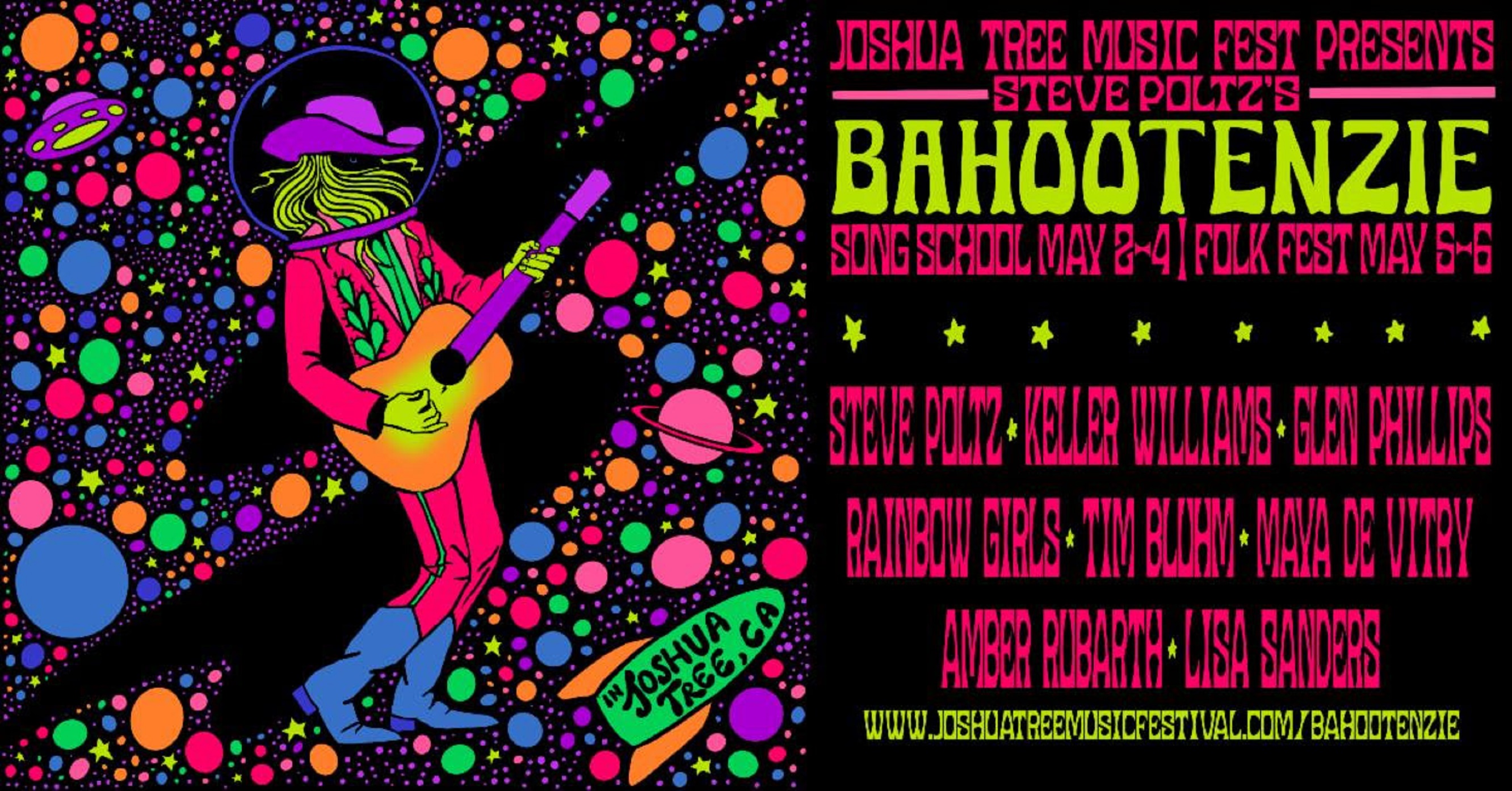 Steve Poltz returns with second annual "BaHOOTenzie!" song school and fest
