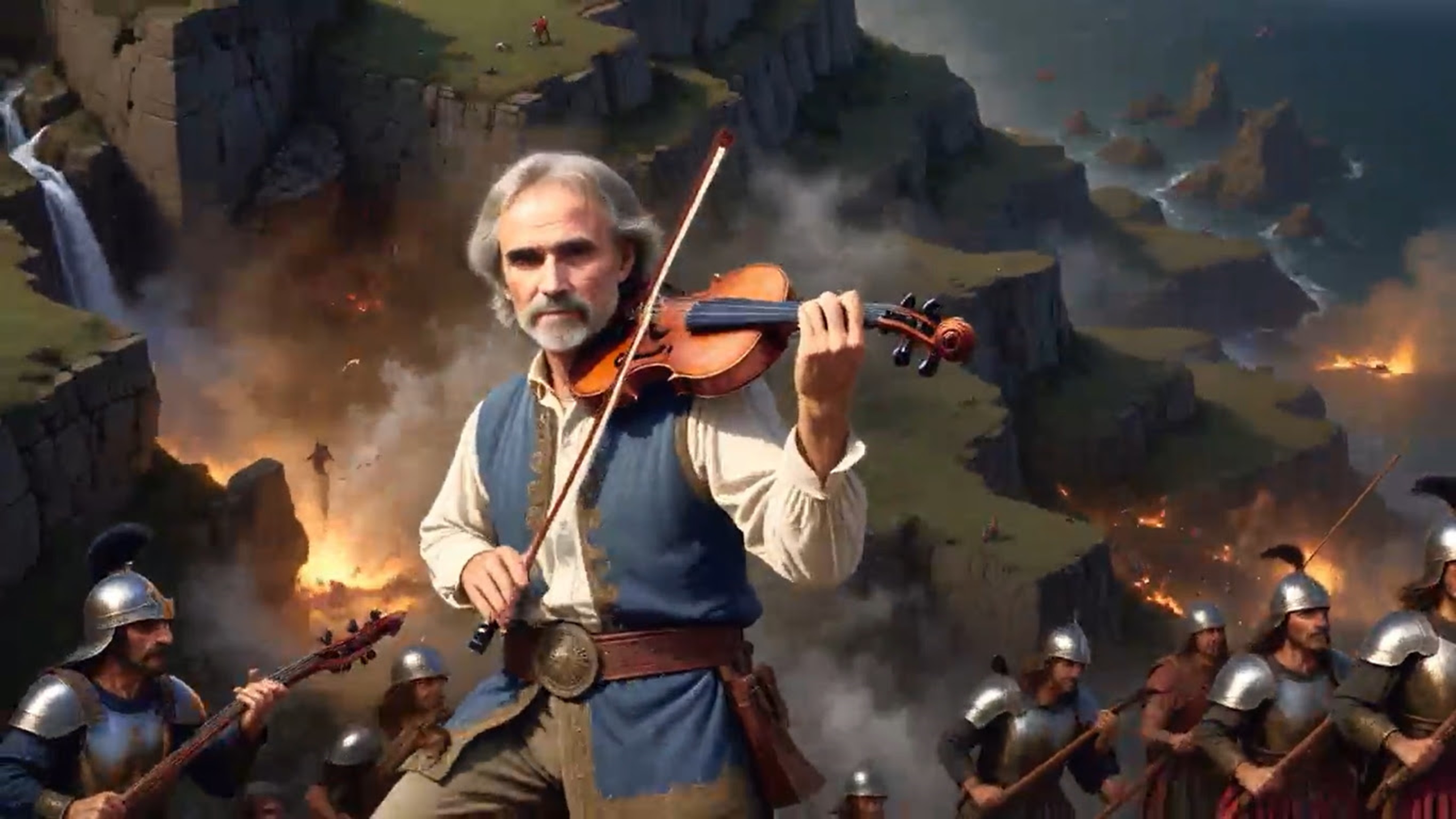   Brian Tarquin & Heavy Friends’ “Beyond the Warrior’s Eyes” Music Video w/ Jean Luc Ponty