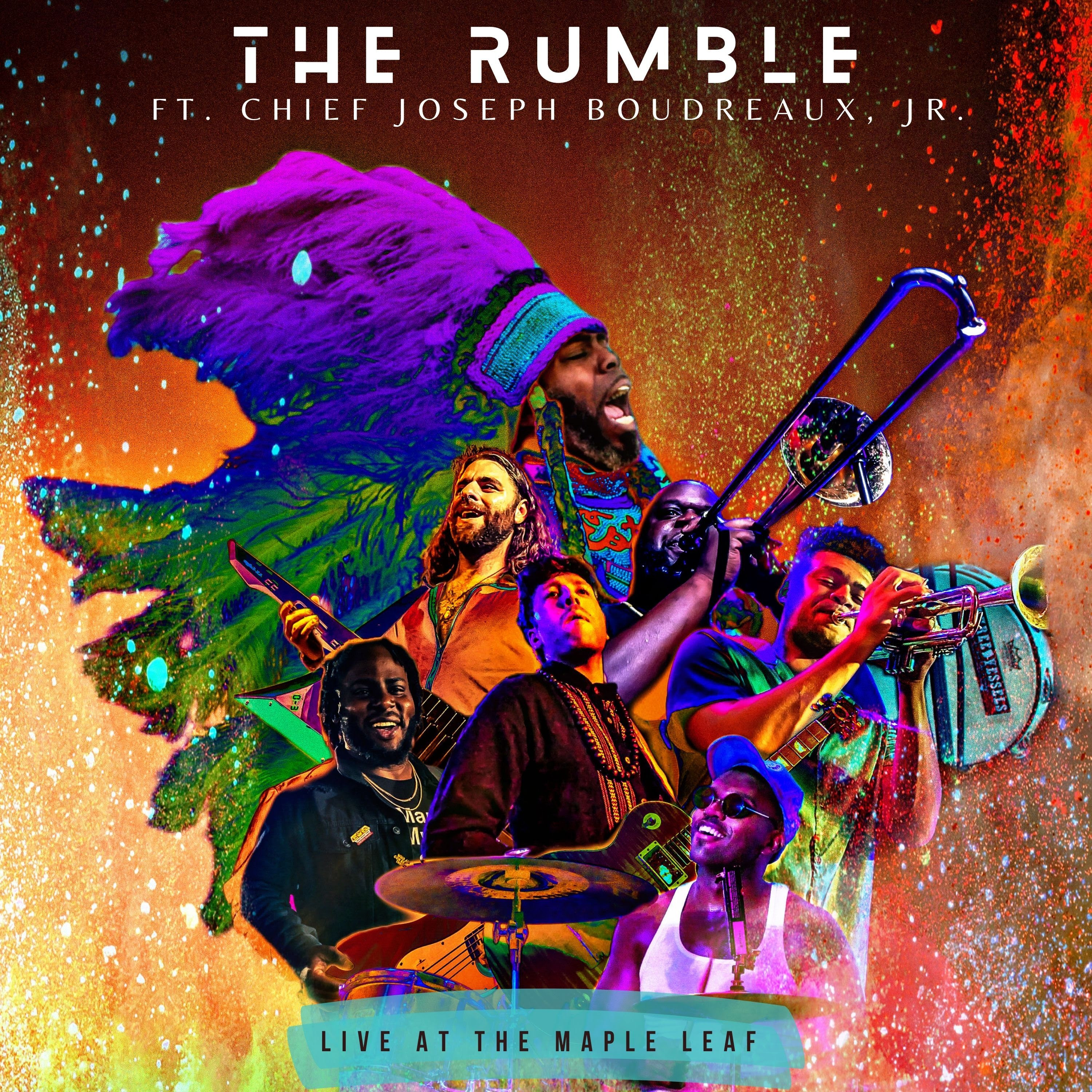 THE RUMBLE FEATURING CHIEF JOSEPH BOUDREAUX JR. TO RELEASE 'LIVE AT THE MAPLE LEAF' MAY 19TH