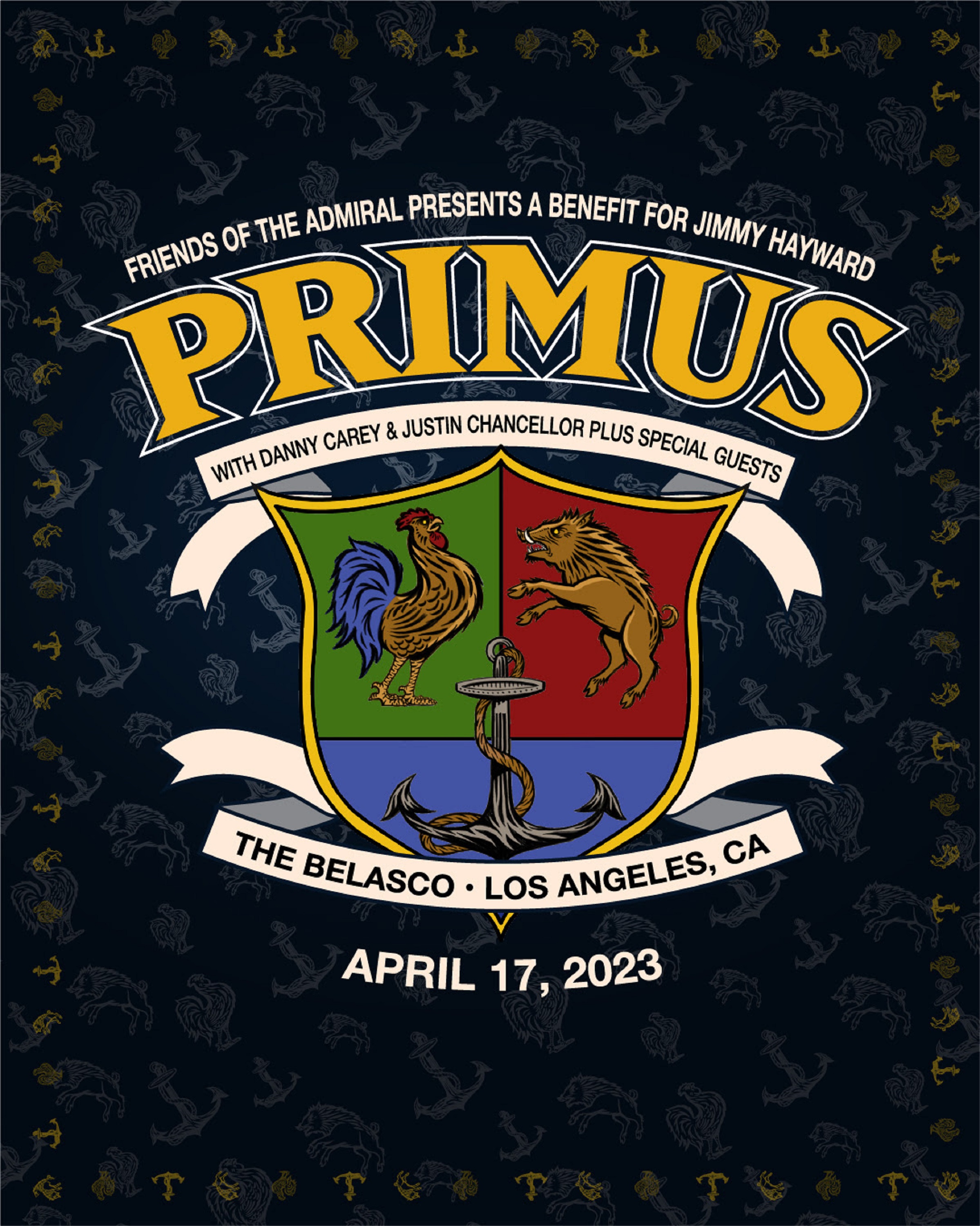 Primus, Tool members announce intimate LA benefit concert