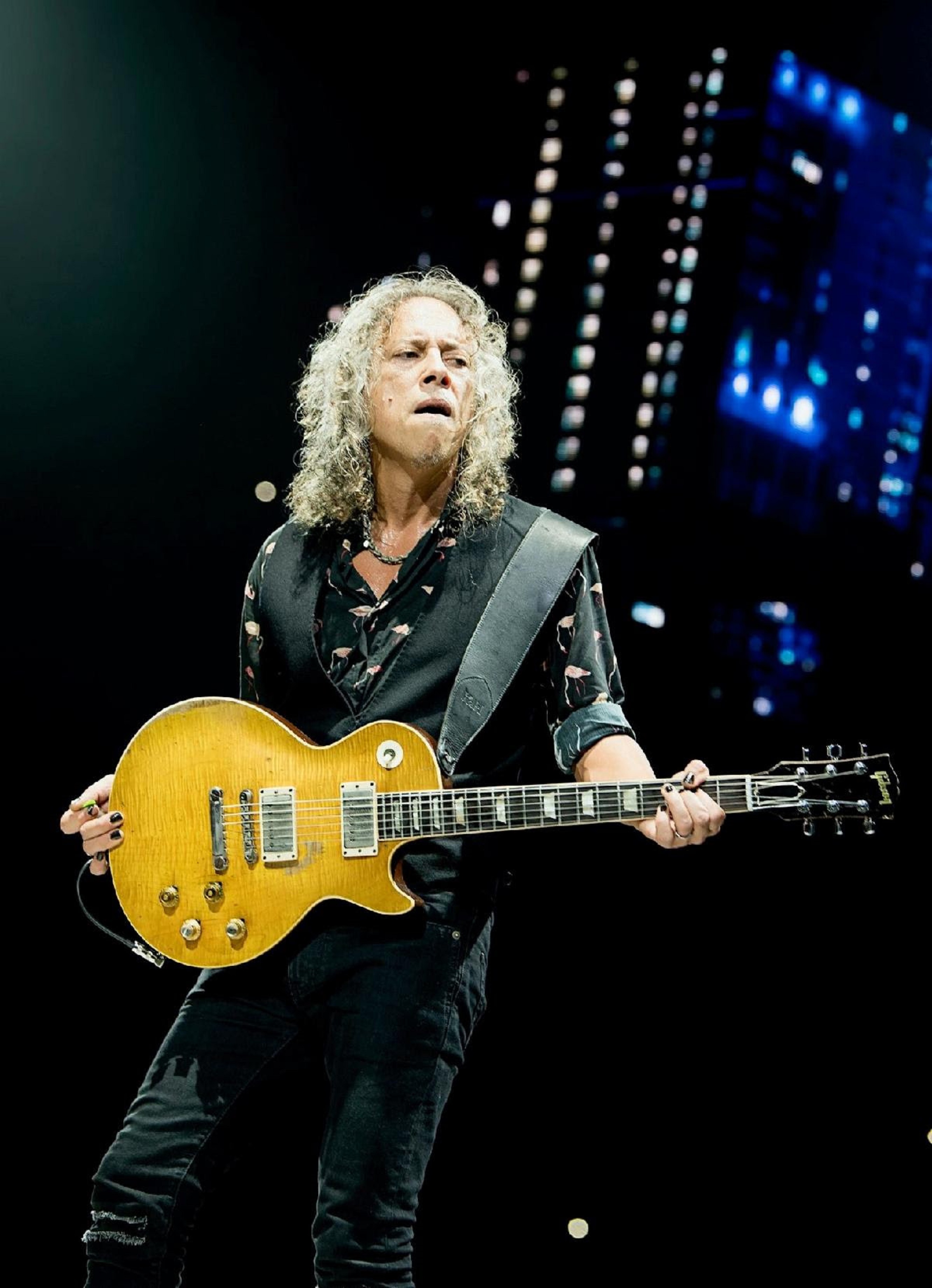Gibson: Celebrates Guitarist Kirk Hammett of Metallica Recreates Iconic “Greeny” 1959 Les Paul Standard Burst Guitar