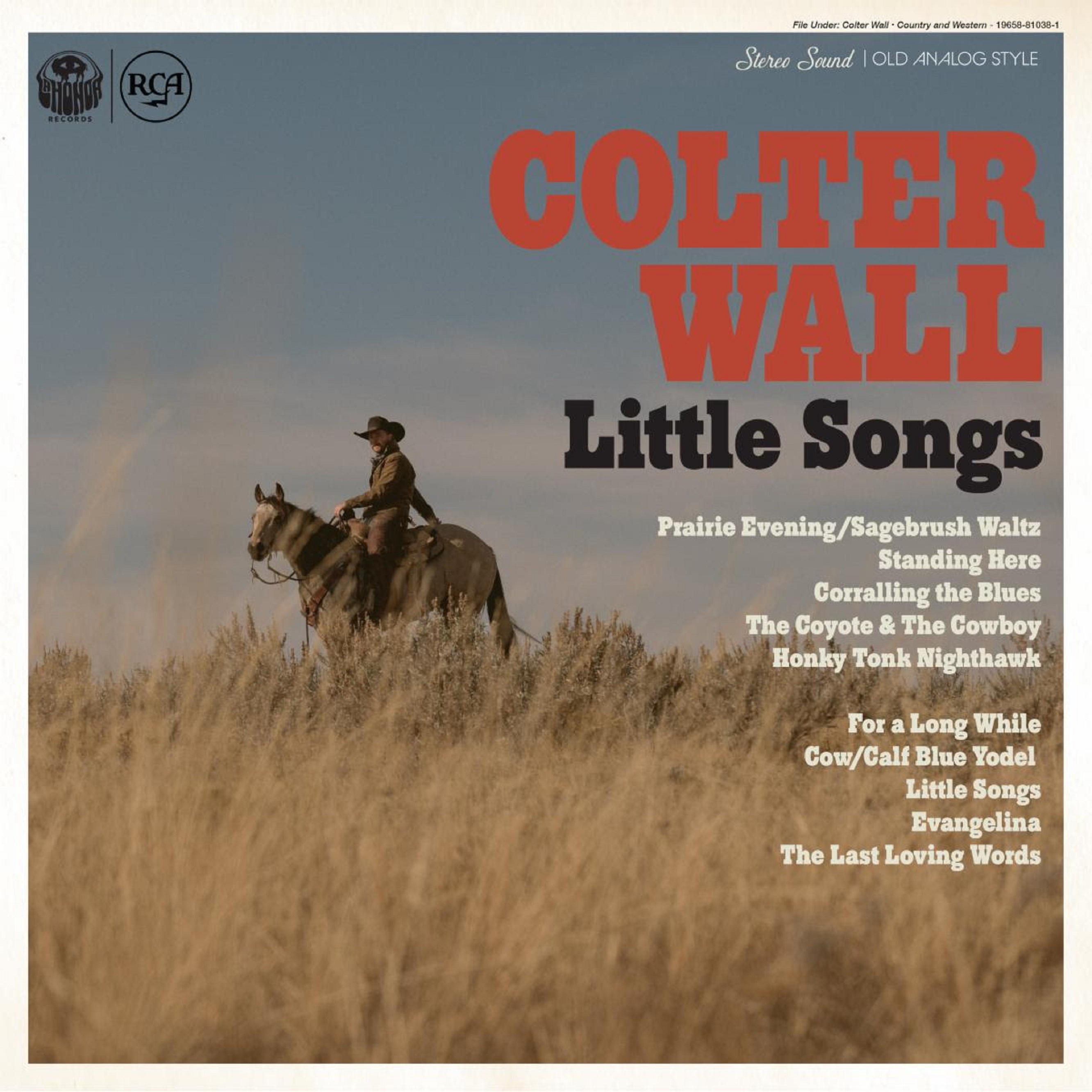 Colter Wall Announces New Album 'Little Songs' With The Release Of New Single “Evangelina”