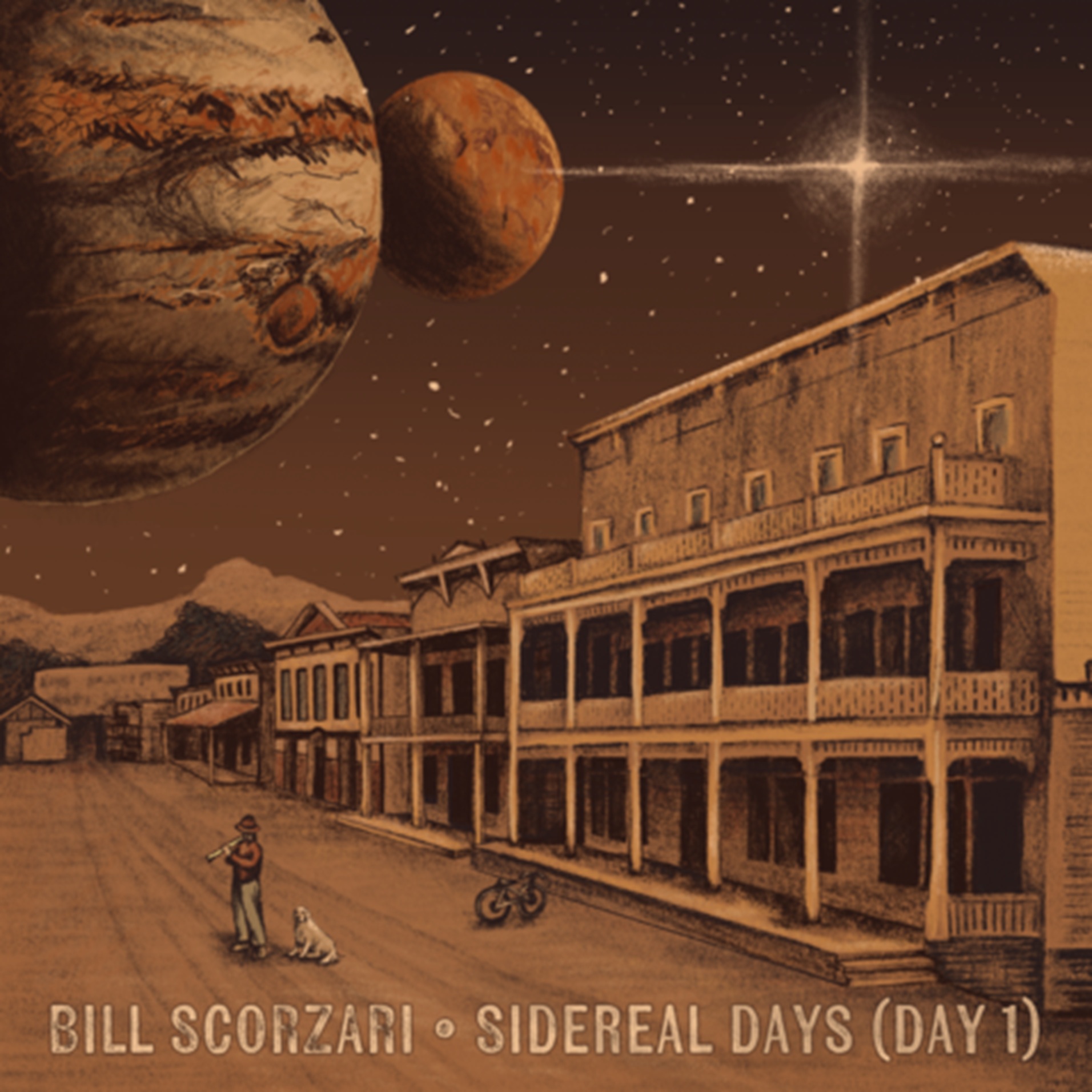Bill Scorzari Releases ‘Sidereal Days (Day 1)’ Oct 17 - Graceful, Poetic, and Cinematic