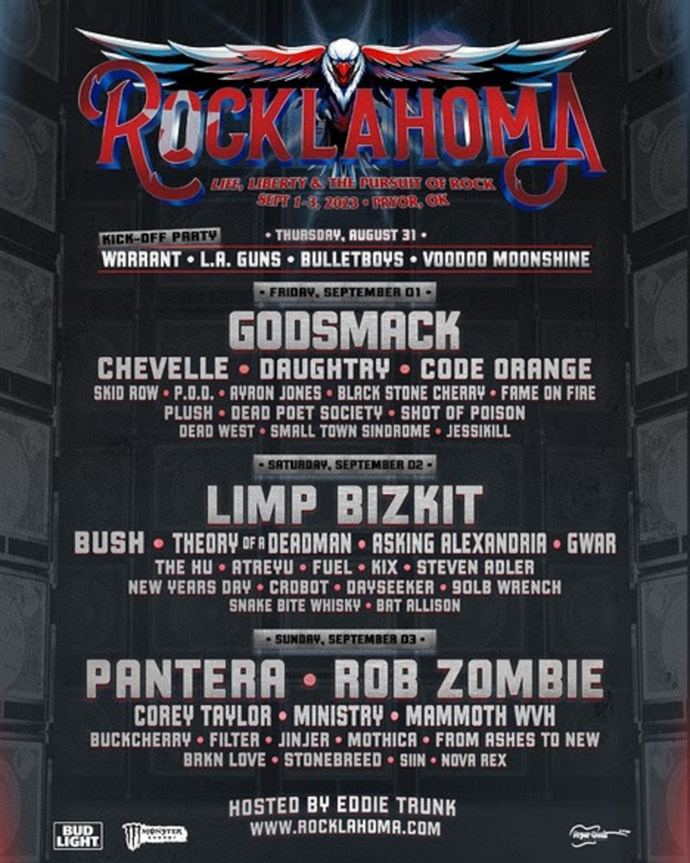 Rocklahoma Single Day Lineup Announced & Daily Passes On Sale Now