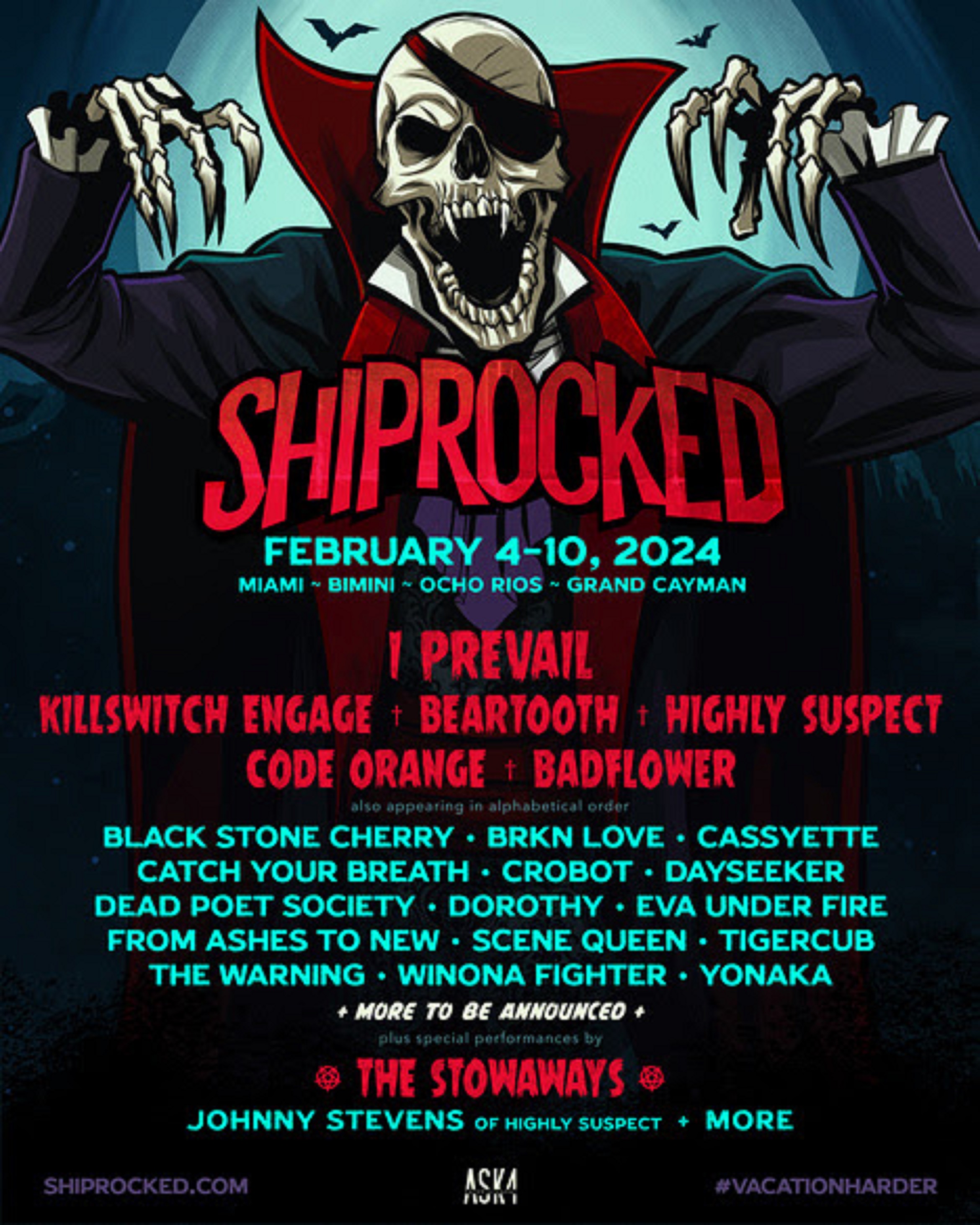 ShipRocked 2024 Lineup Announced