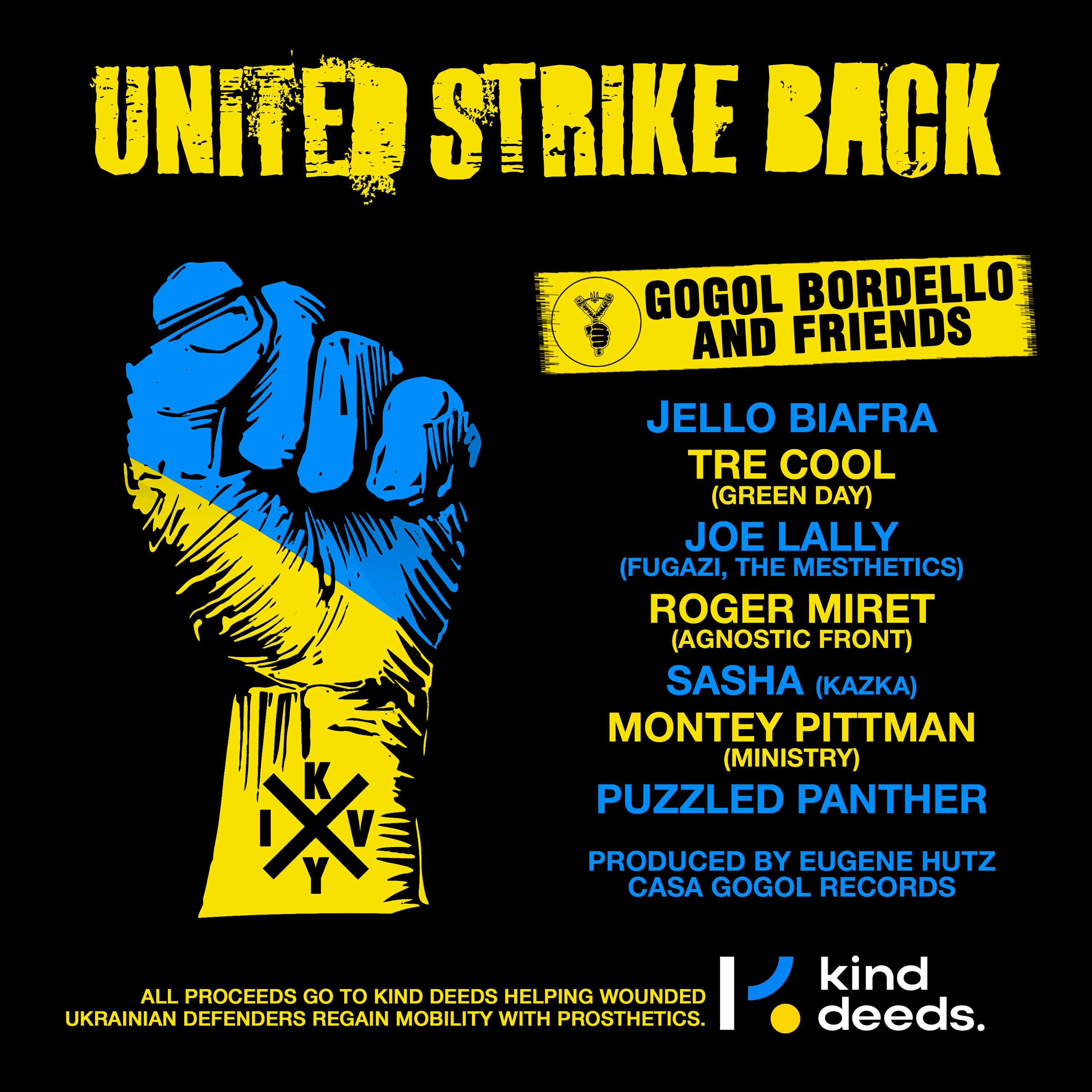 Gogol Bordello & Friends Release “United Strike Back” Collaborative Charity Song For Ukrainian Soldiers
