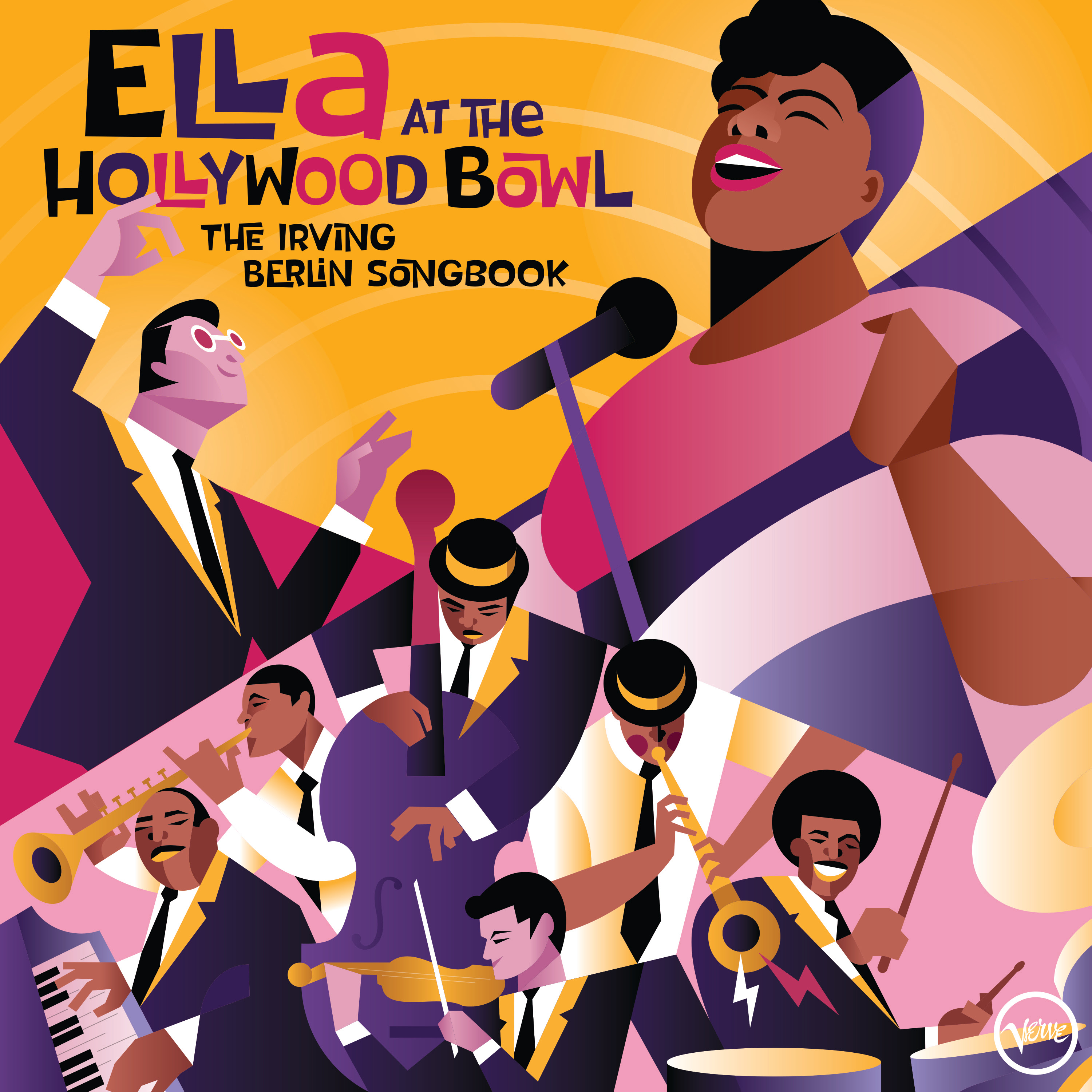 Ella Fitzgerald's Superb Live Performance of "Cheek To Cheek" Recorded With Full Orchestra At Hollywood Bowl Debuts Today With Animated Video