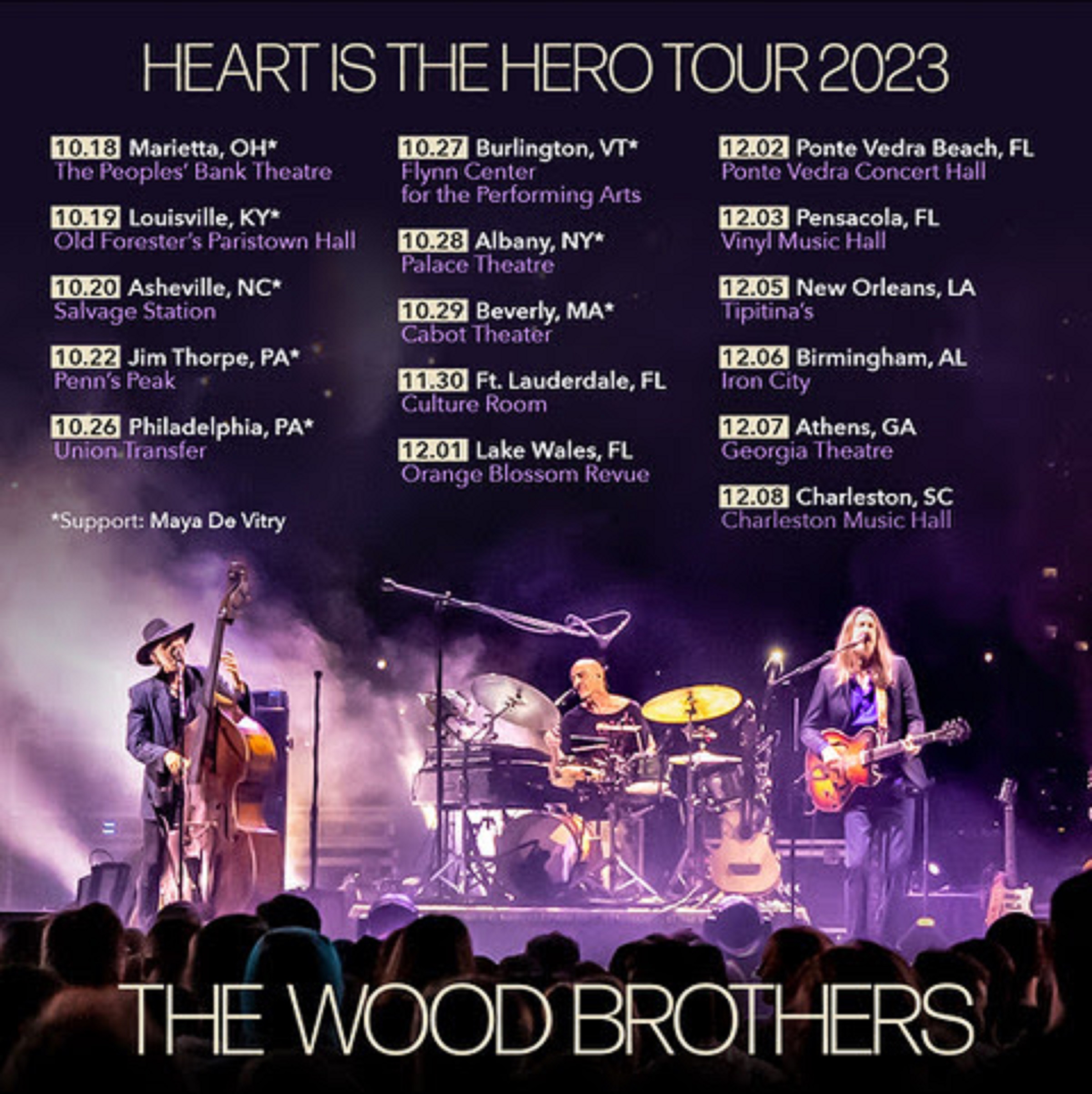 The Wood Brothers Announce Fall 2023 Tour Dates