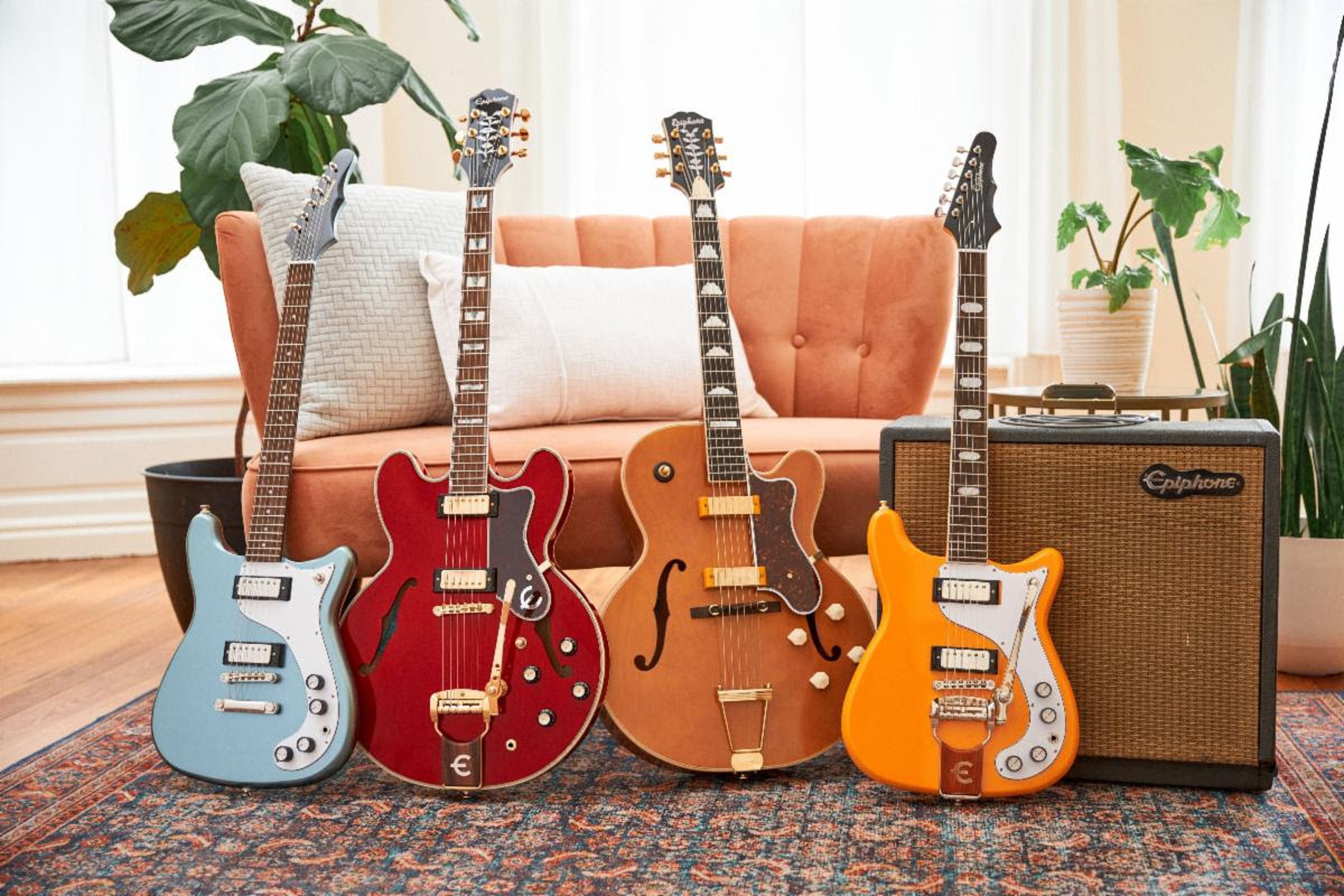 Epiphone Announces Limited-Edition Sheraton, Wilshire, Crestwood Custom, and Zephyr DeLuxe Regent, In Celebration of 150th Anniversary