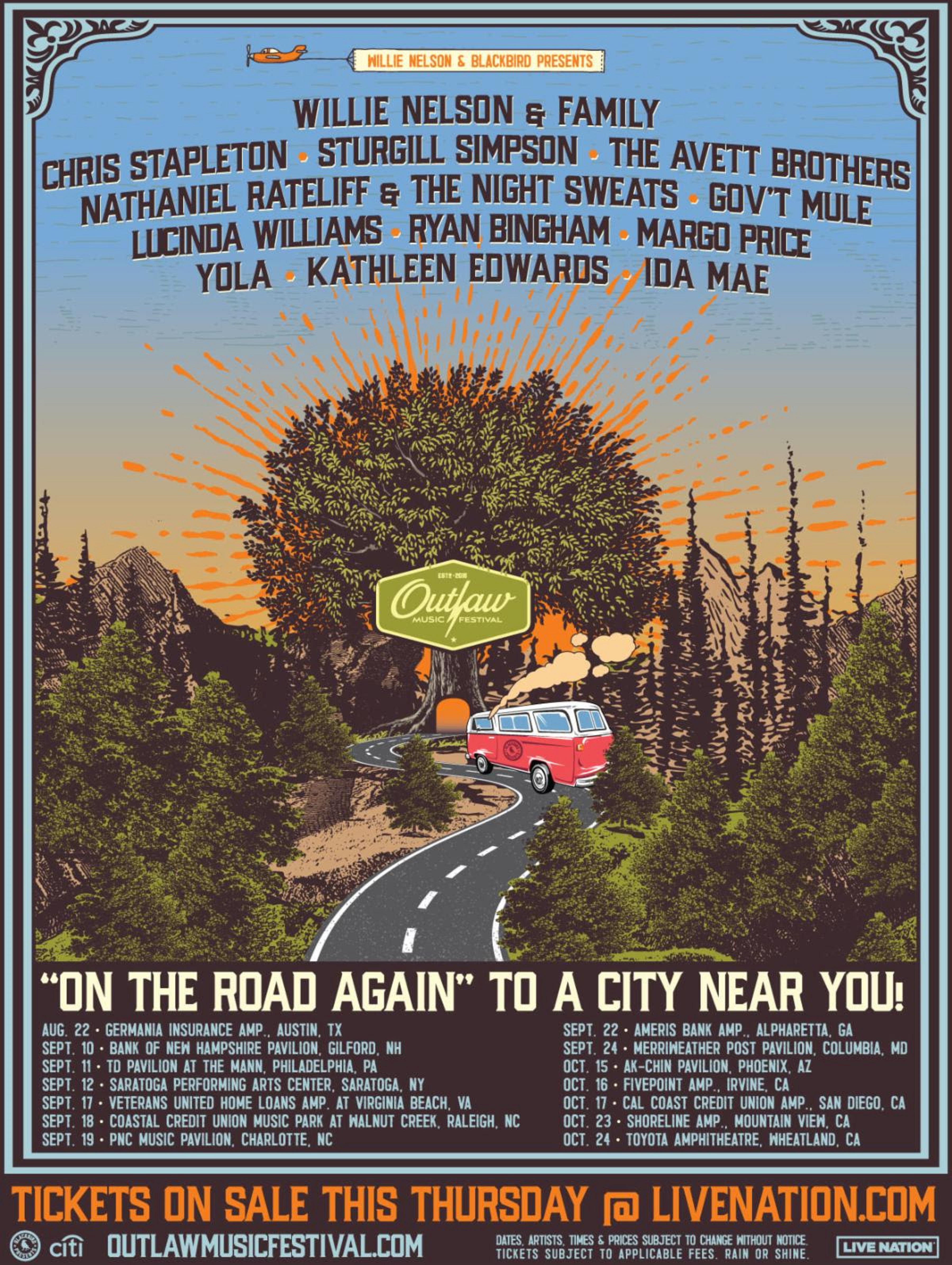 Outlaw Nation Tour 2024 Music Experience