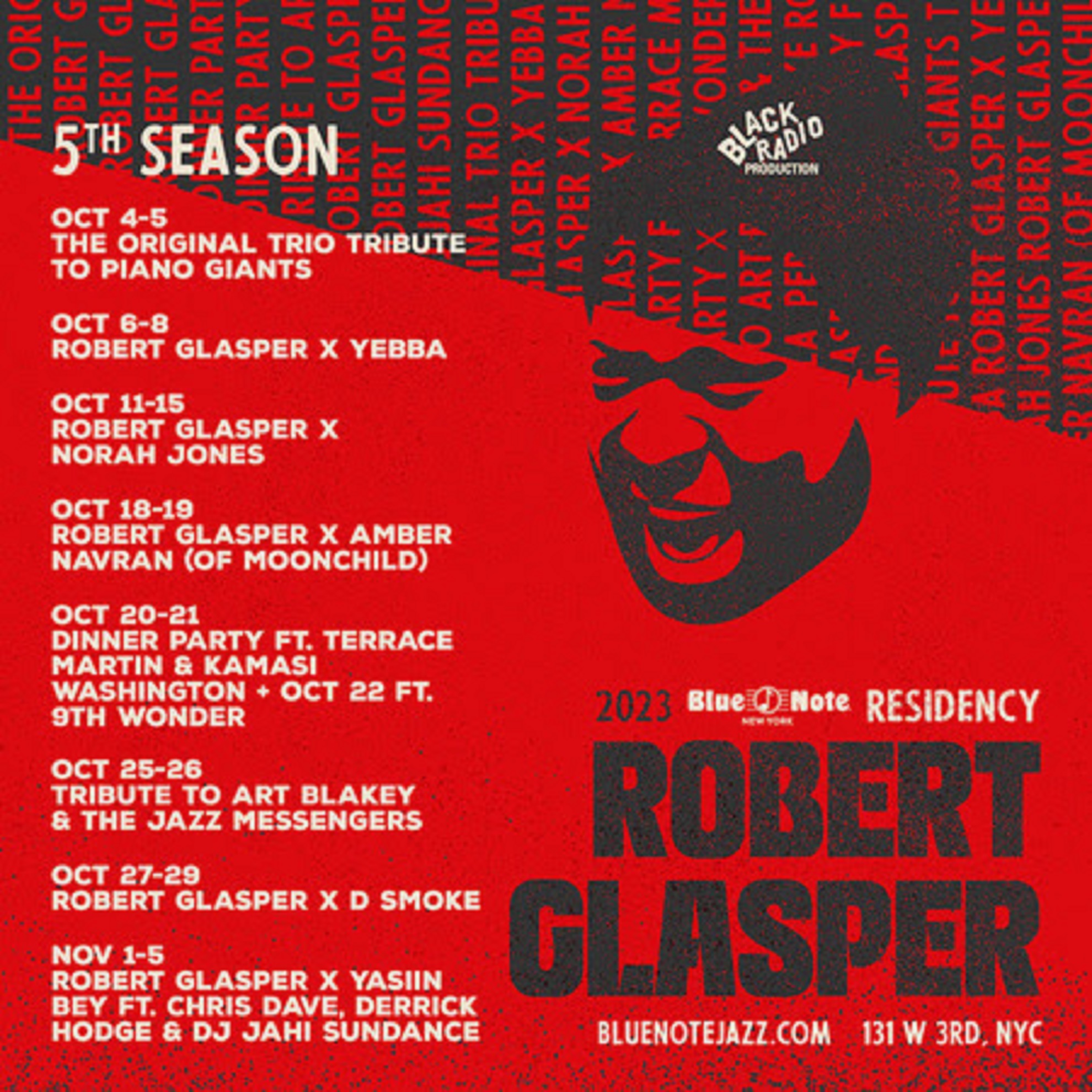 Blue Note Jazz Club Presents Robert Glasper's Fifth Annual