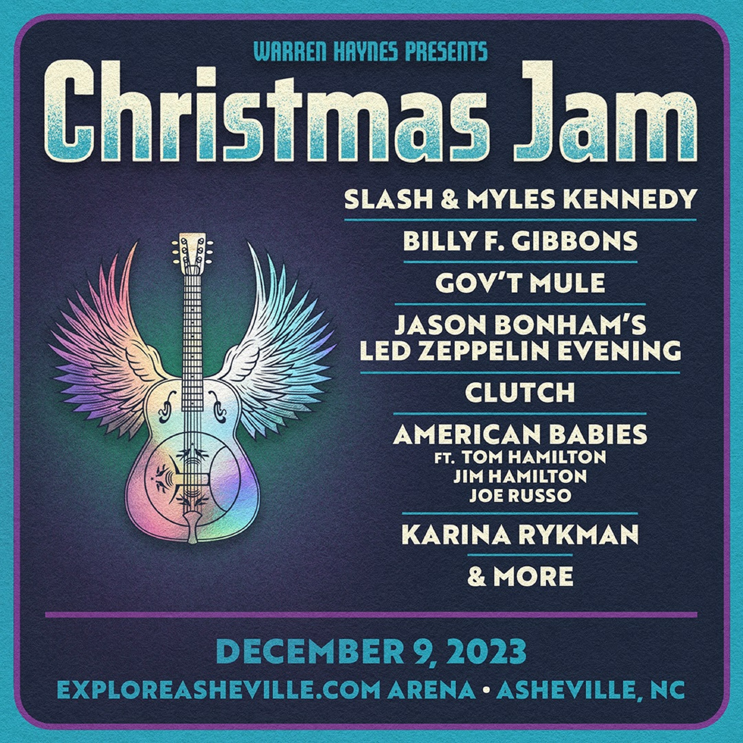 Warren Haynes Presents Christmas Jam Reveals 2023 Lineup & Ticketing