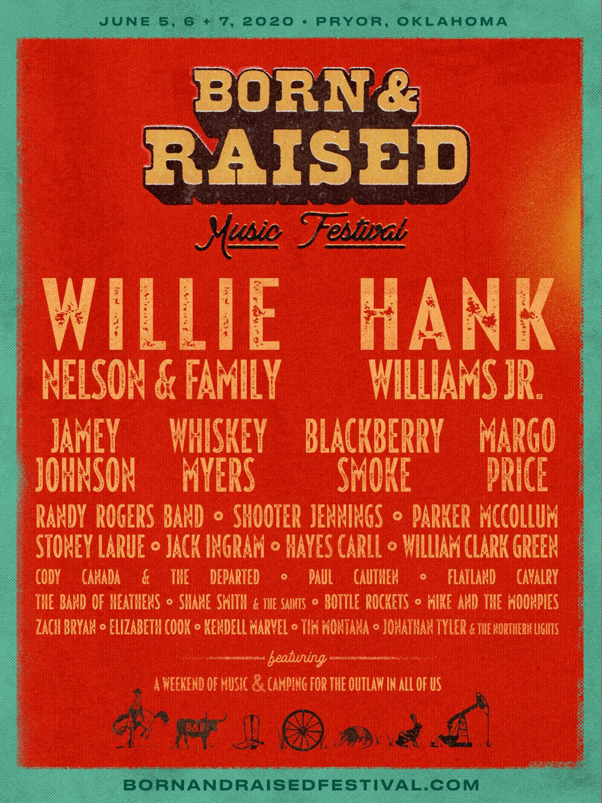 BORN & RAISED MUSIC FESTIVAL Announces Inaugural Lineup Headlined By