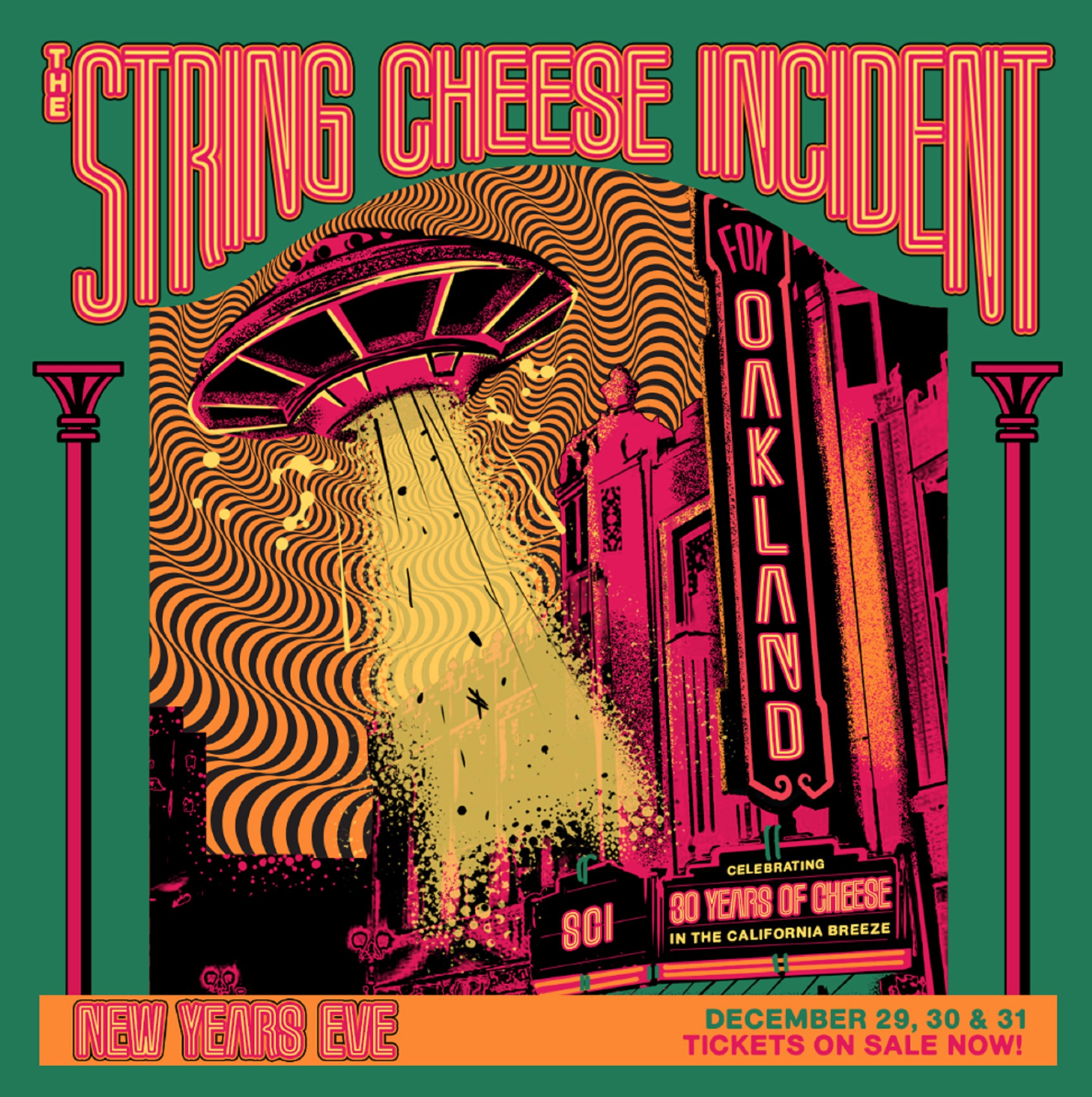 The String Cheese Incident ポスター 限定750枚 The String Cheese Incident - Milwaukee, WI — Conscious Alliance