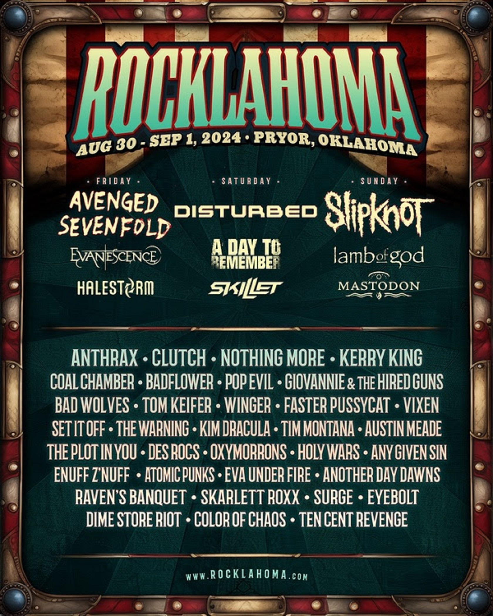 Rocklahoma Announces Its Biggest Lineup Ever For 2025 Grateful Web