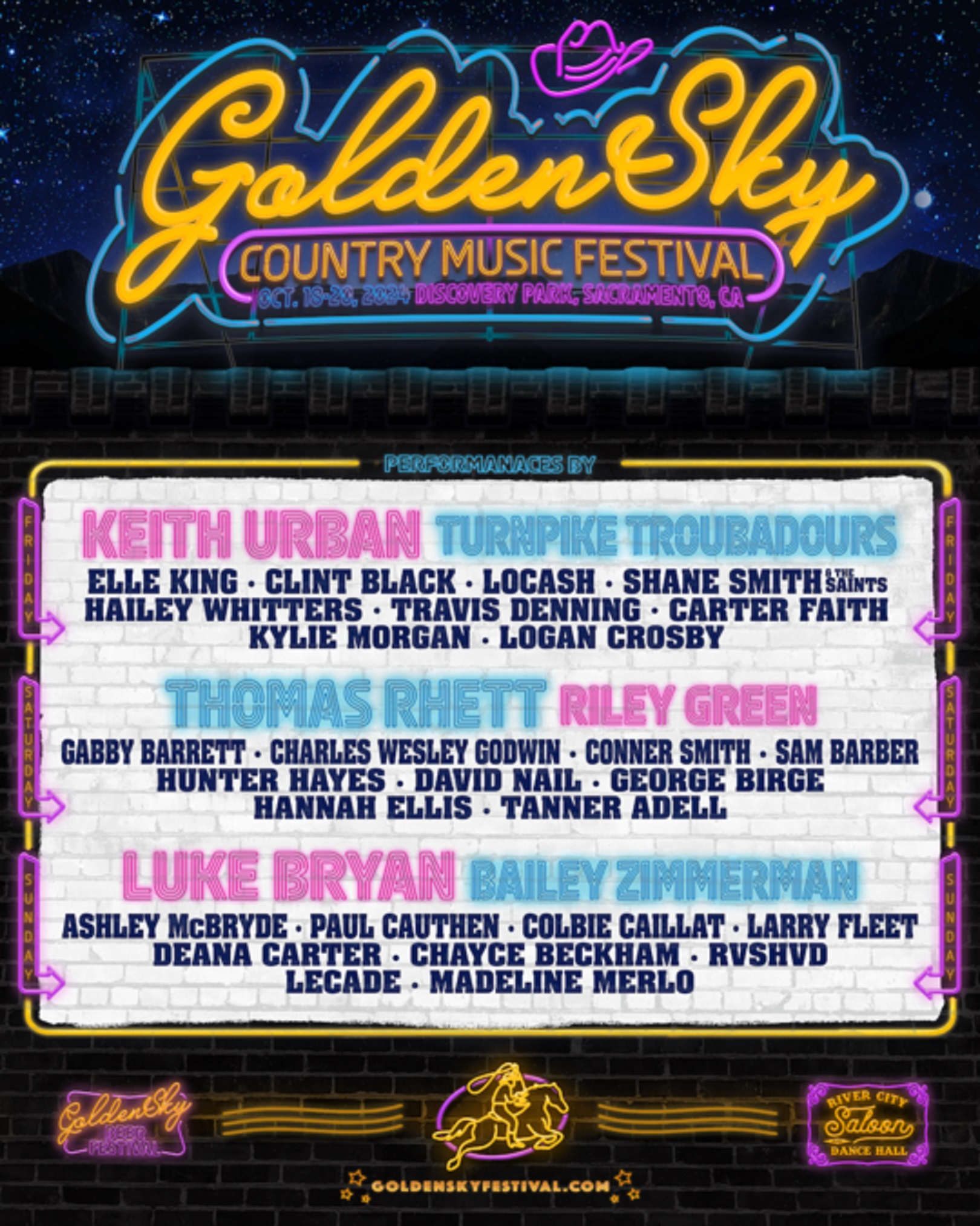 Golden Sky Festival Lineup 2024 Experience the Ultimate Music