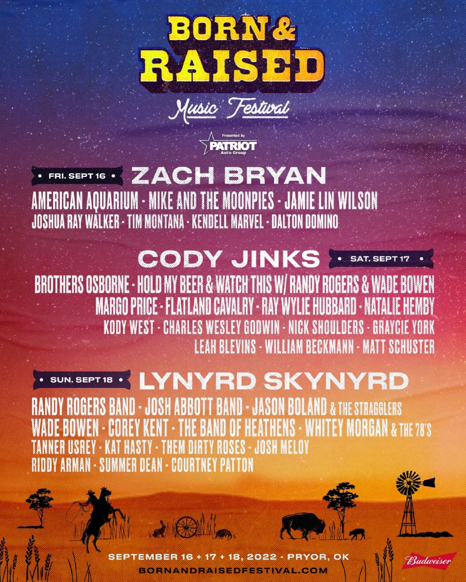 Born & Raised Music Festival Announces 2022 Lineup and Details