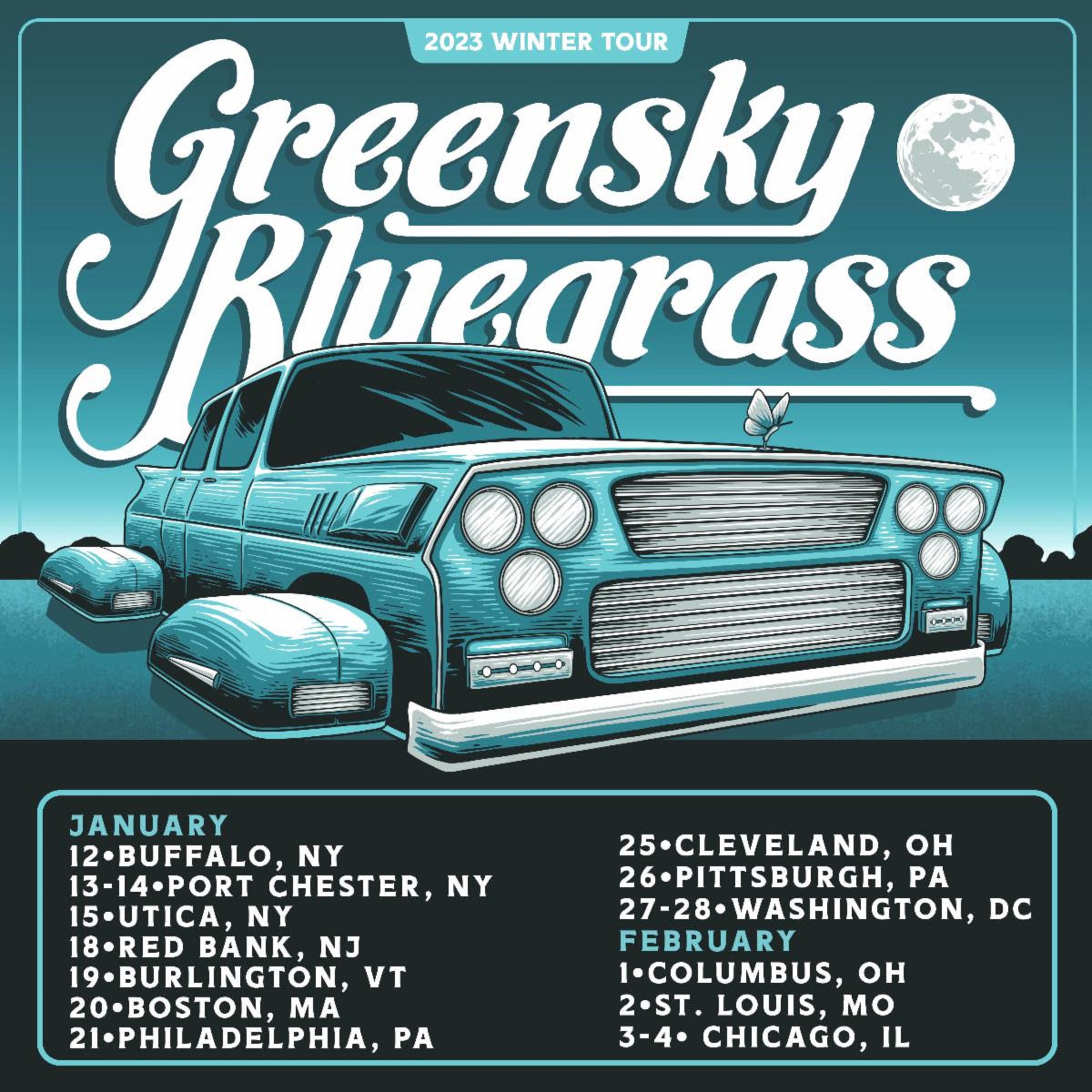 Greensky Bluegrass Announce Winter Tour 2023 Grateful Web