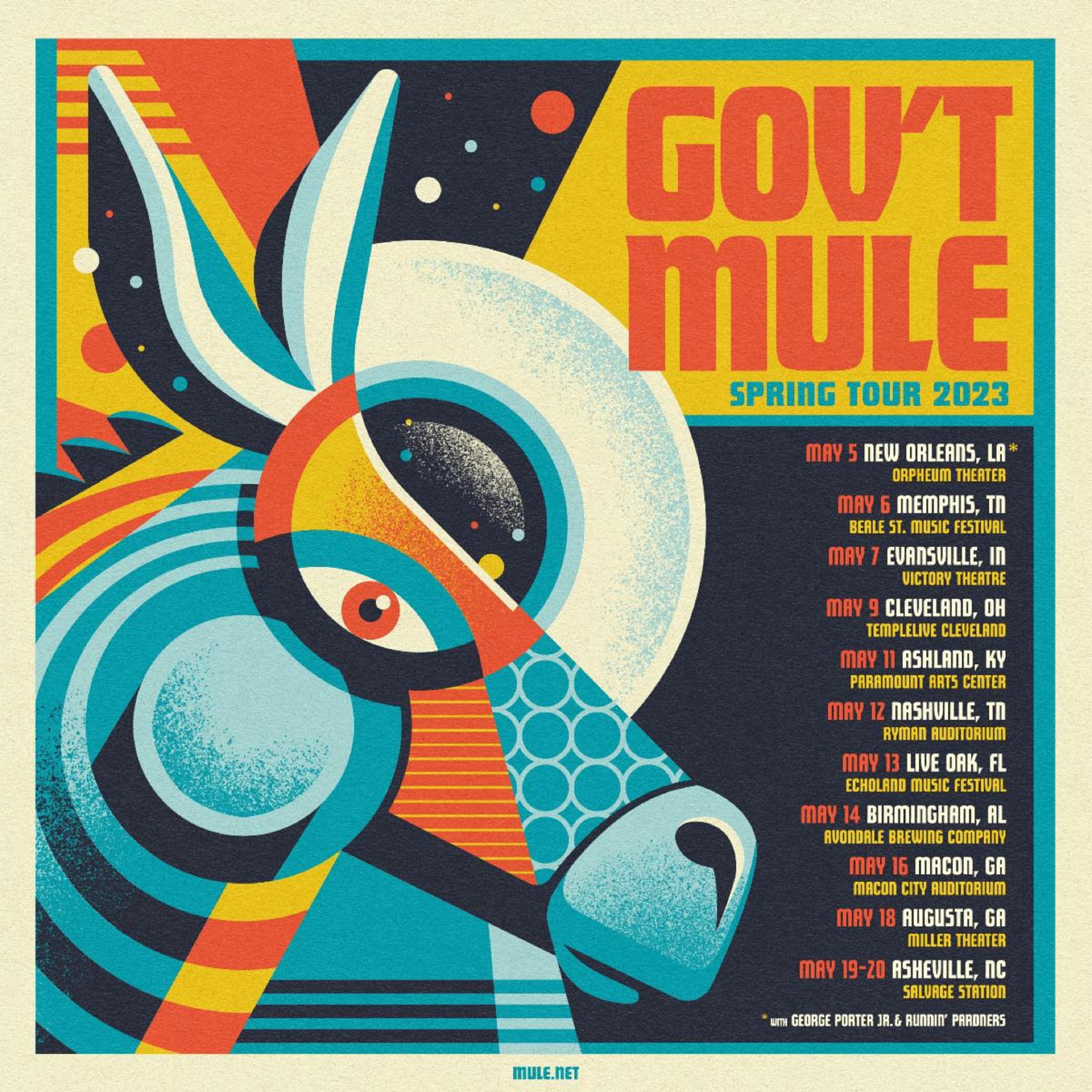government mule tour atlanta 2023
