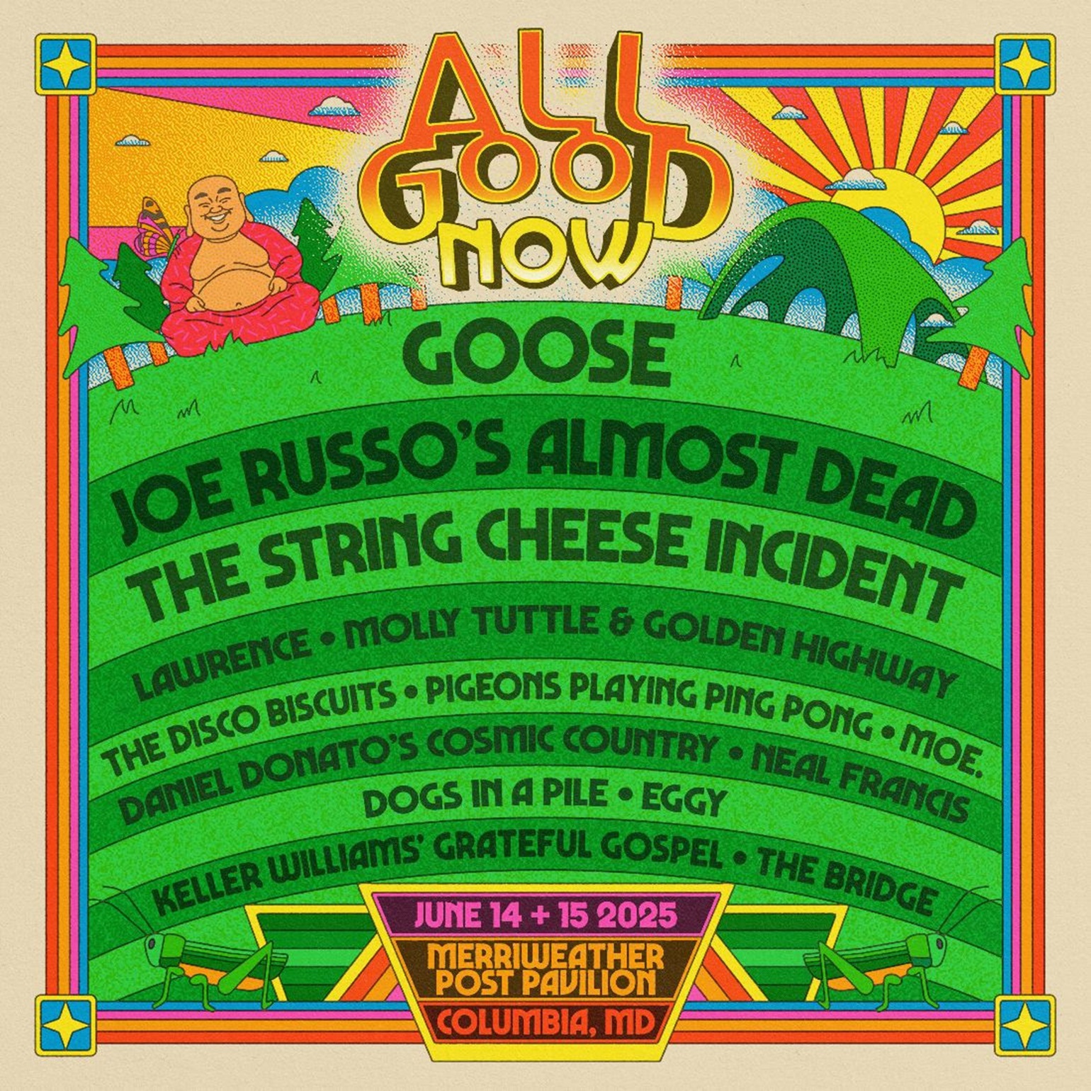 All Good Now Announces 2025 Lineup A New Chapter for the Iconic Festival Grateful Web