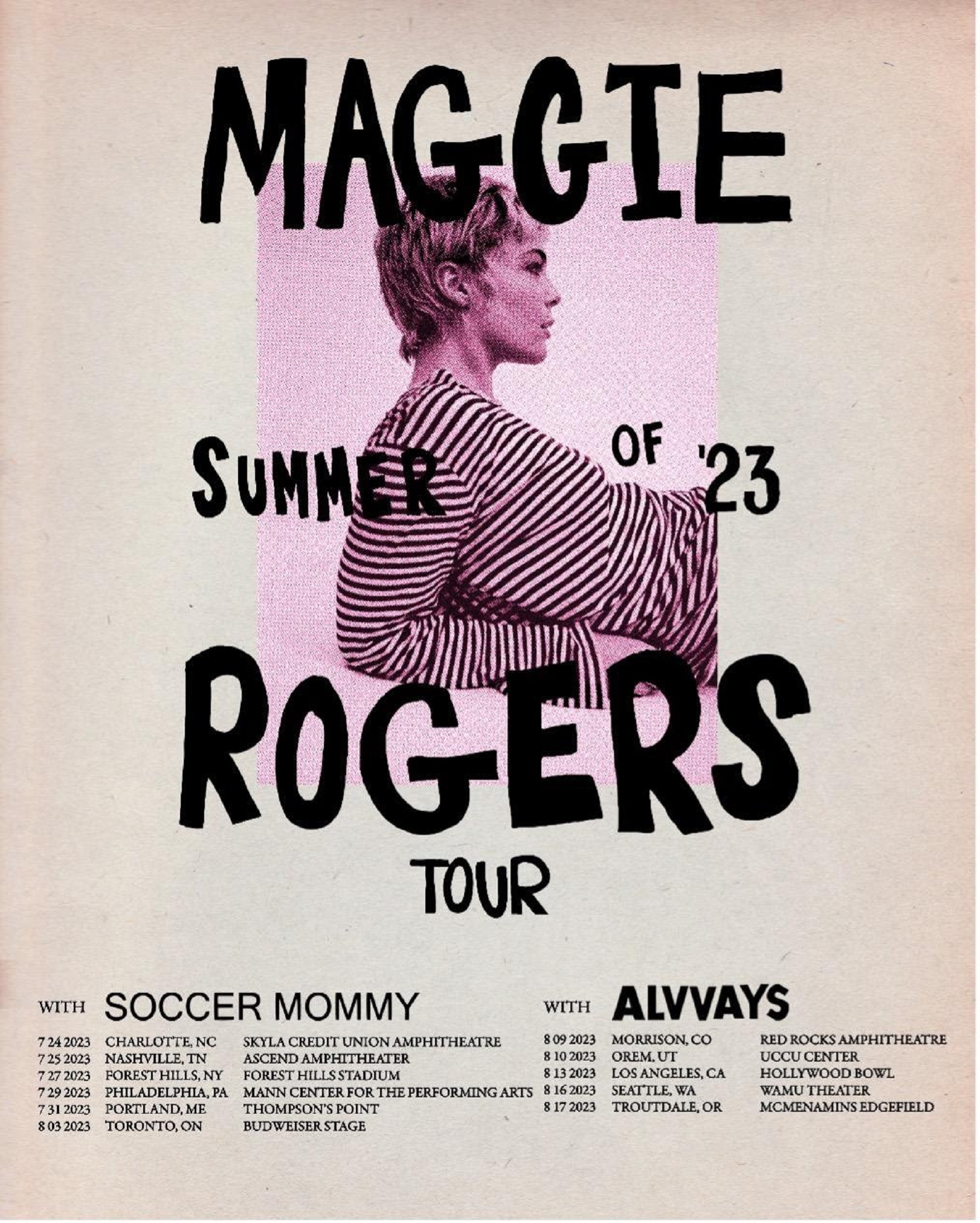MAGGIE ROGERS ANNOUNCES “SUMMER OF ’23 TOUR” Grateful Web