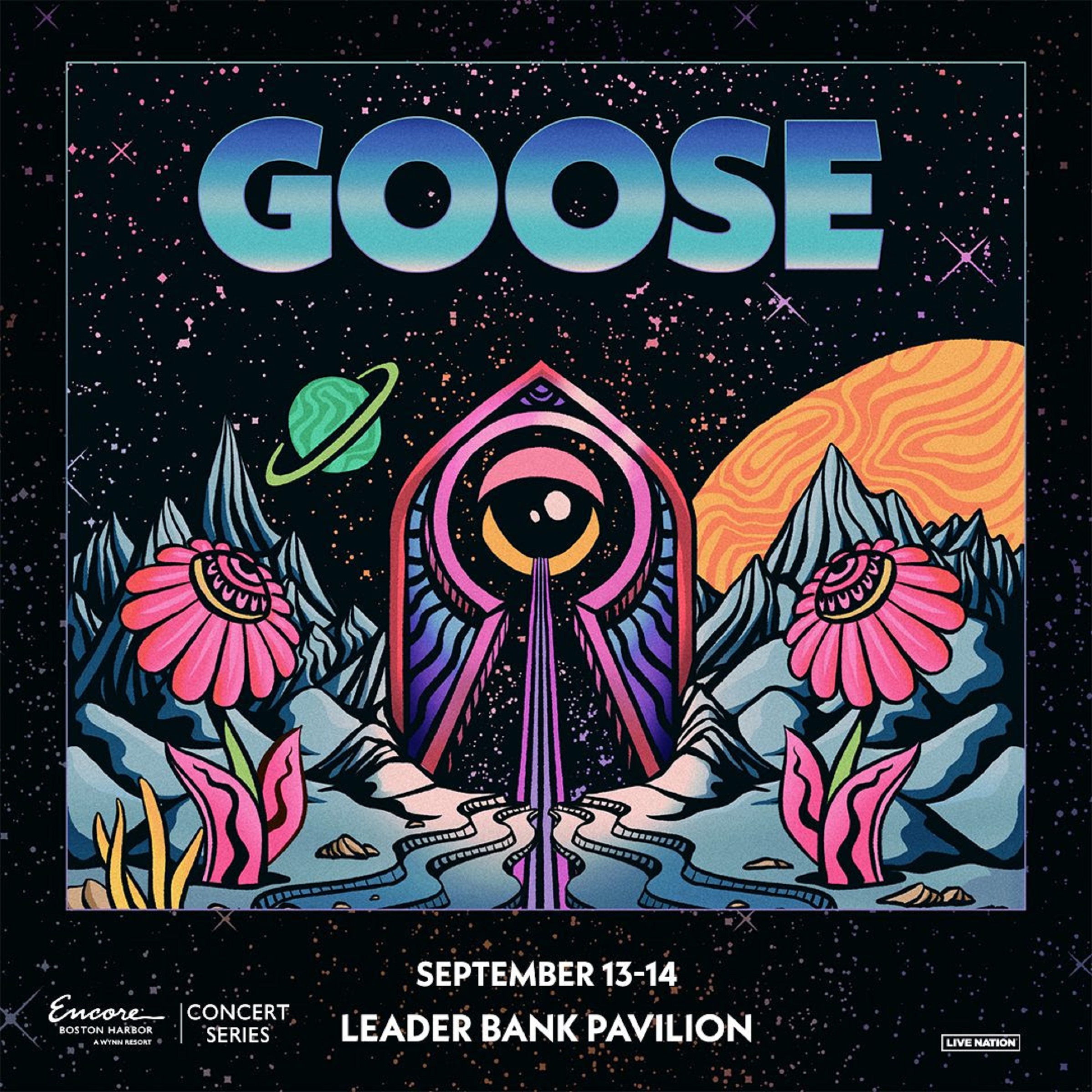 GOOSE TO RETURN TO BOSTON FOR TWO NIGHTS AT LEADER BANK PAVILION