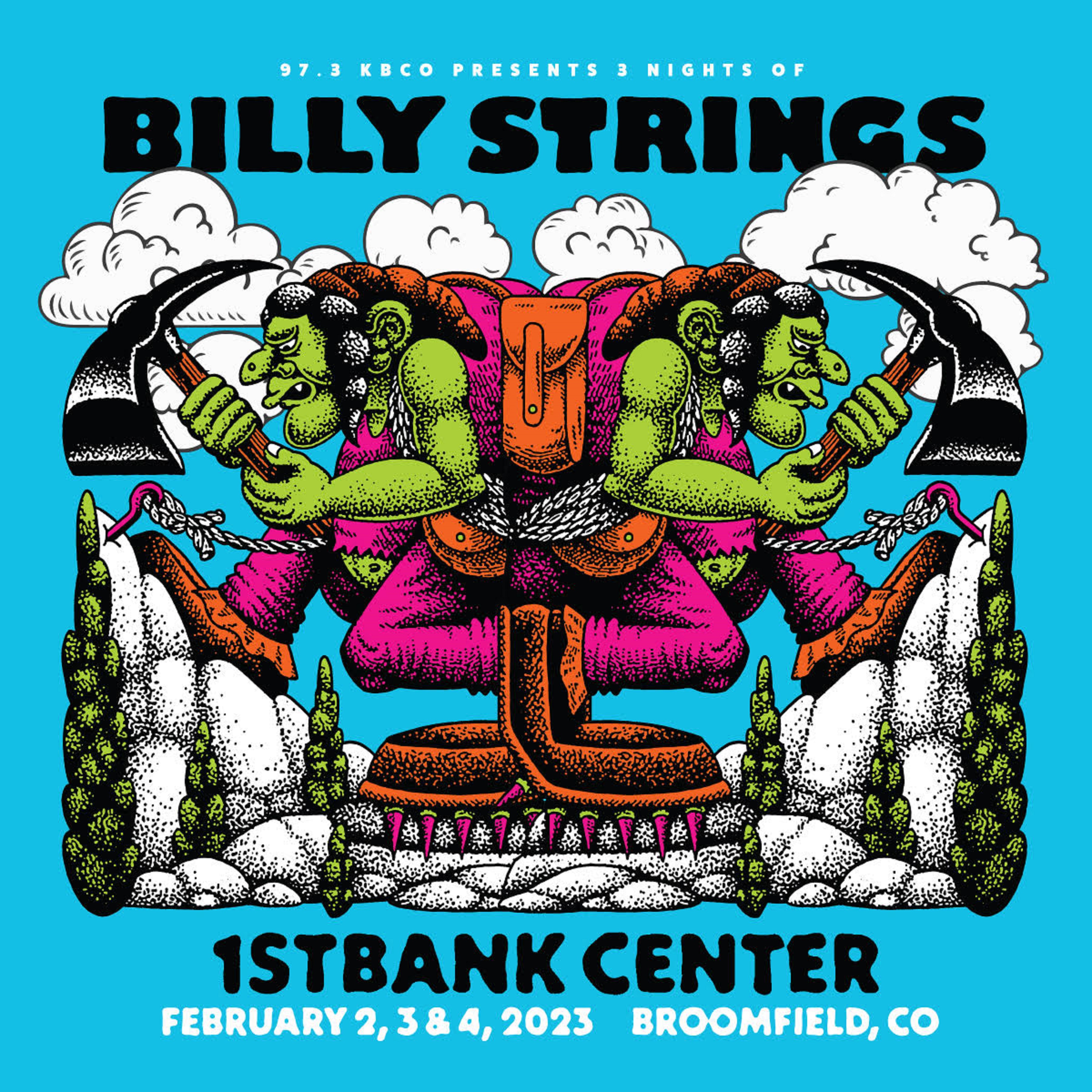 BILLY STRINGS | 1st Bank Center | Feb 2-4, 2023