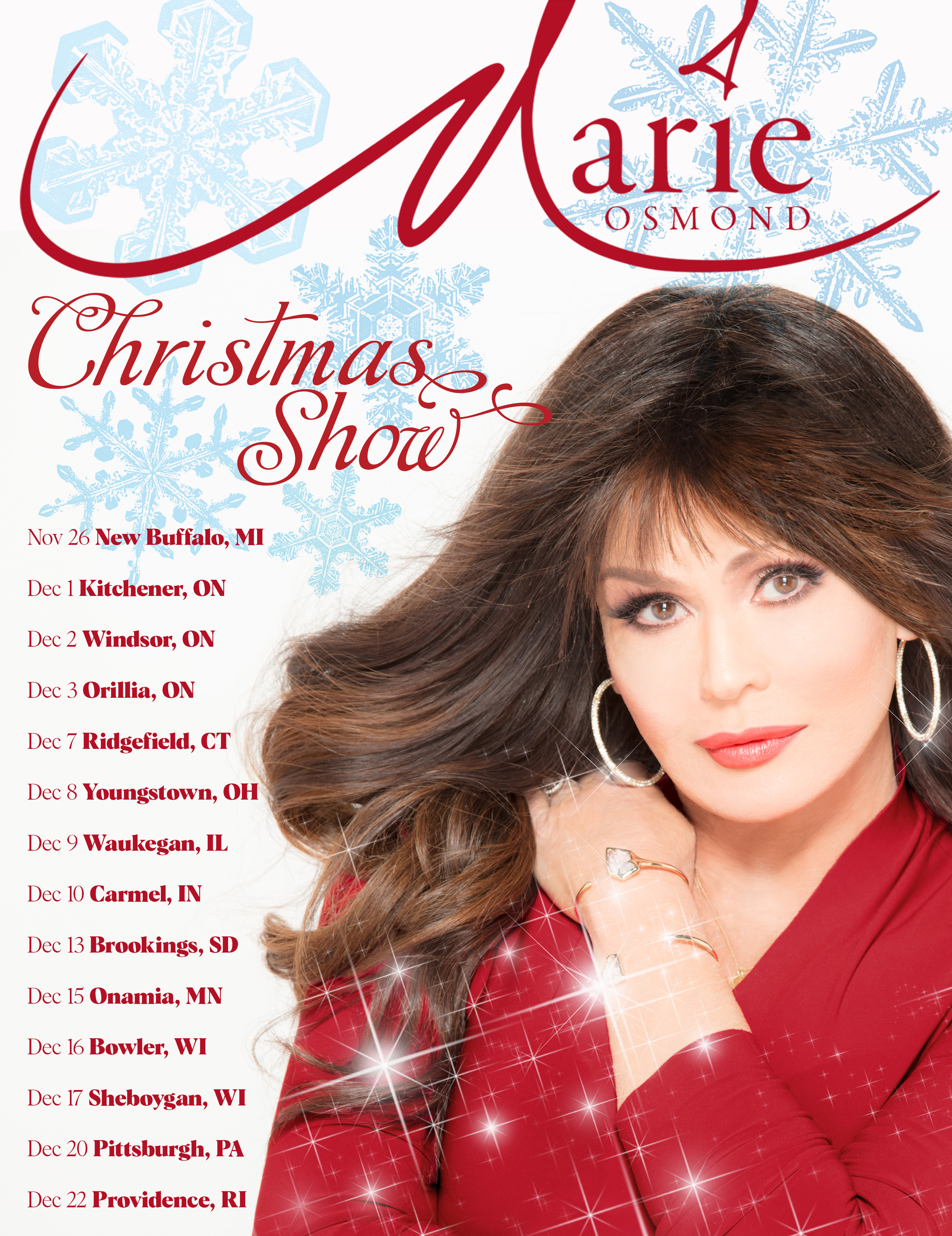 Marie Osmond Spreads Holiday Cheer on Her 2022 Christmas Tour