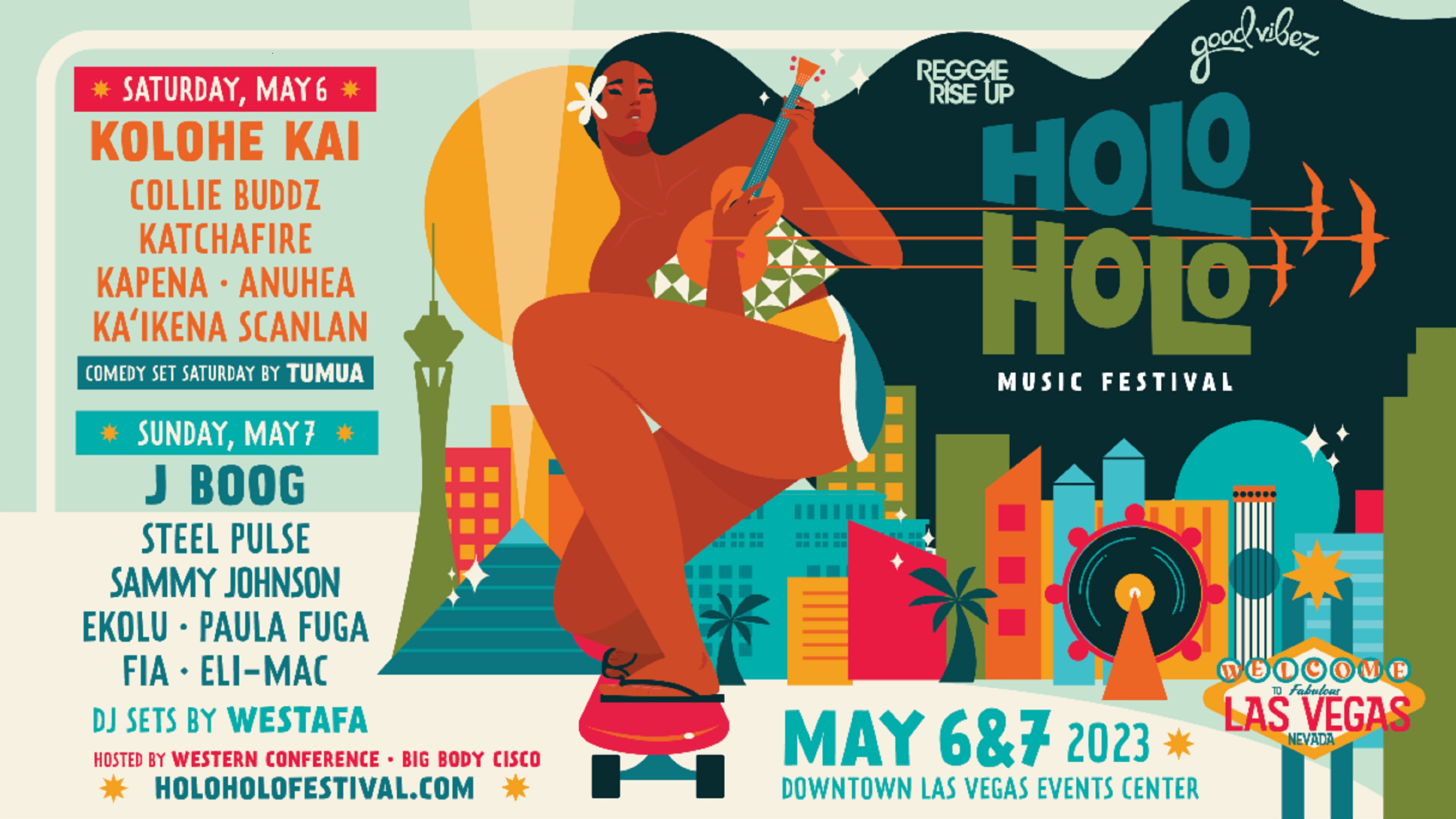 Holo Holo Music Festival Announces Lineup and Moves to Las Vegas May 6-7, 2023
