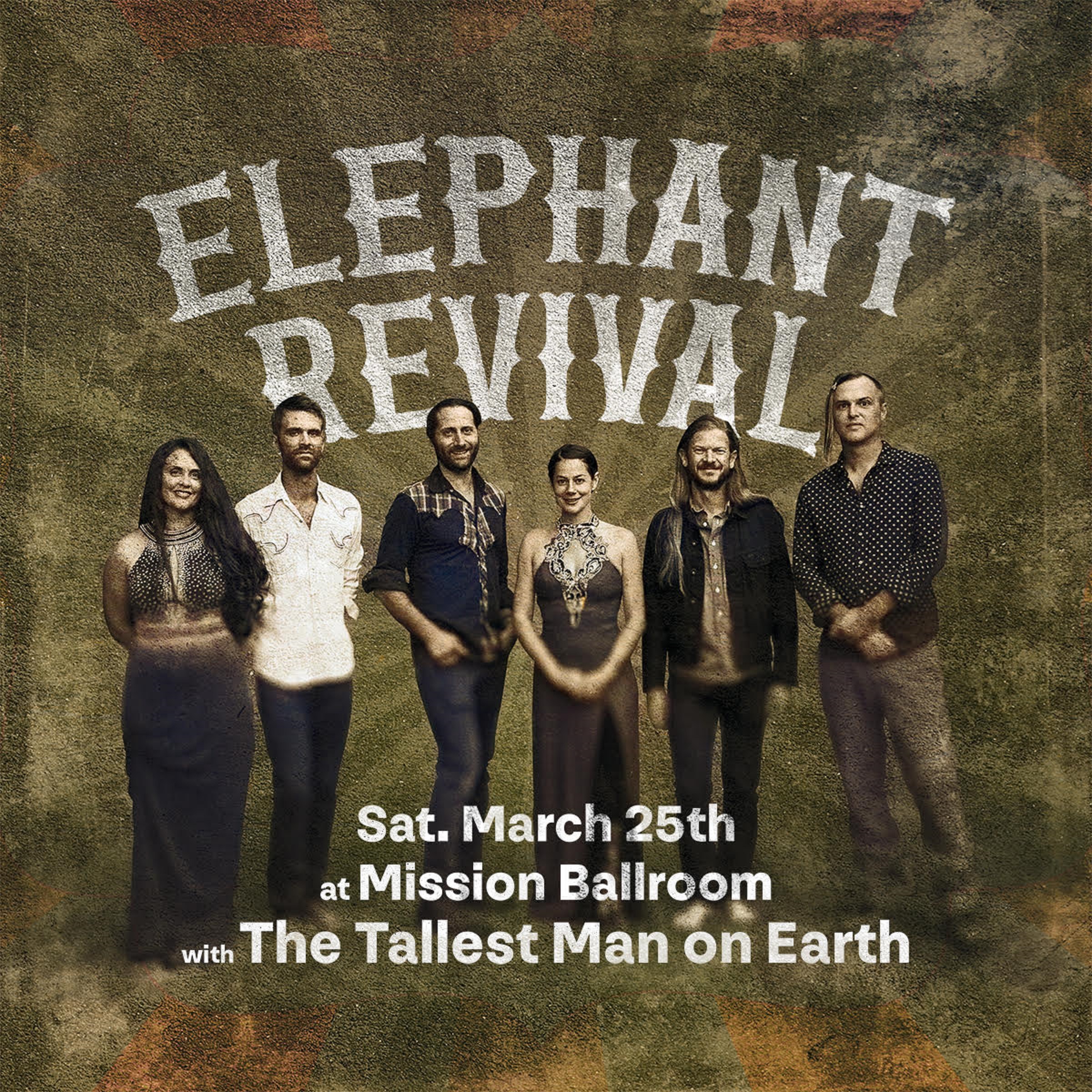 Elephant Revival Announce Mission Ballroom show | 3/25/23
