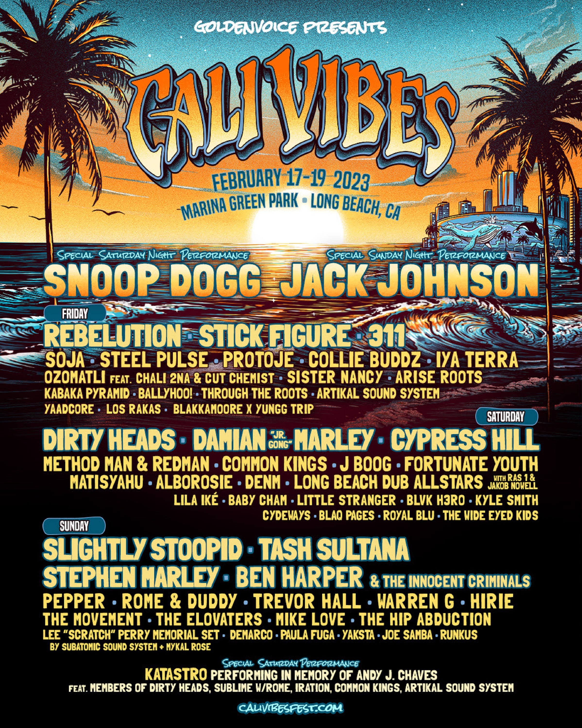 Snoop Dogg, Cypress Hill and more just added to Cali Vibes Fest in Long Beach Feb 17-19