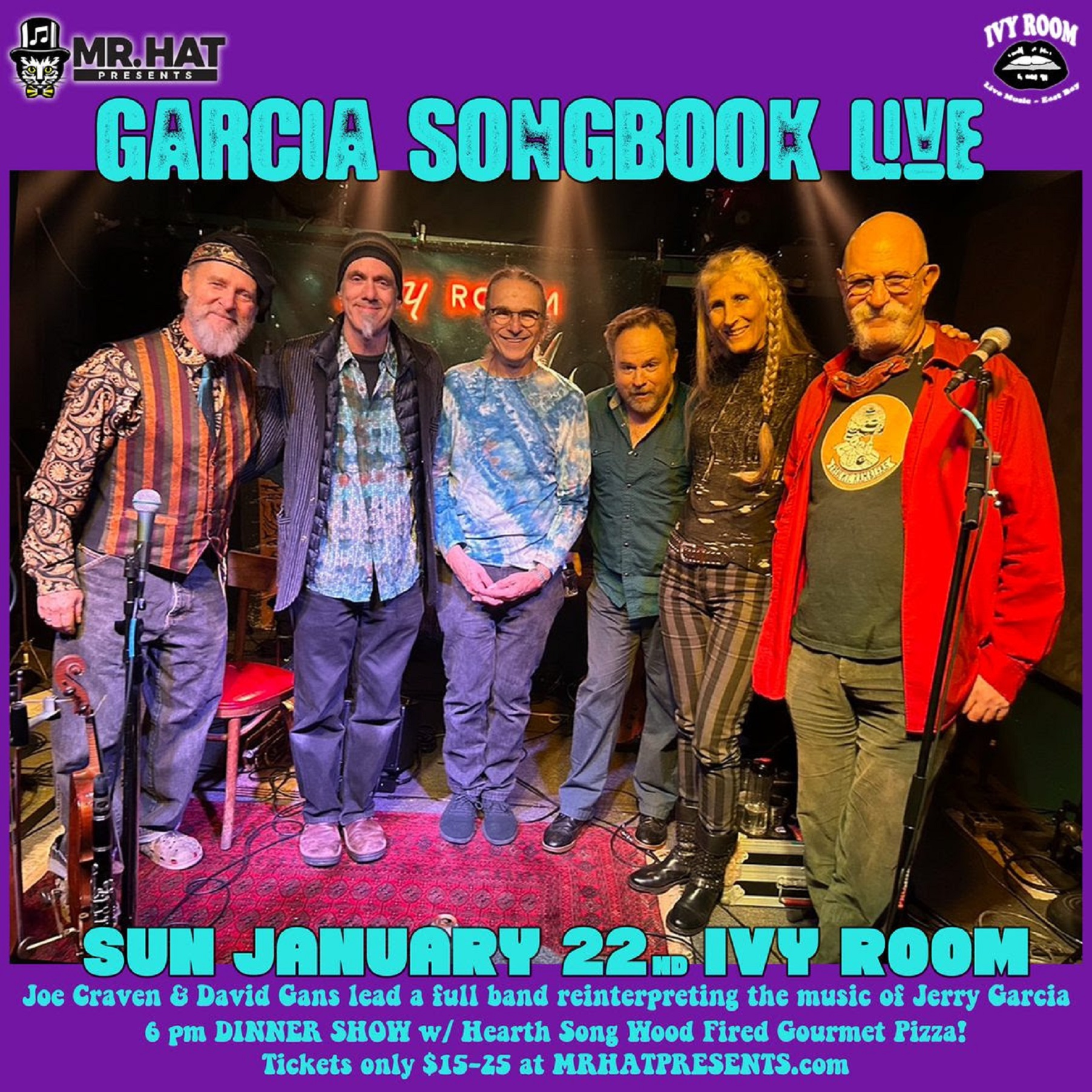 Garcia Songbook Live: Joe Craven, David Gans & Friends