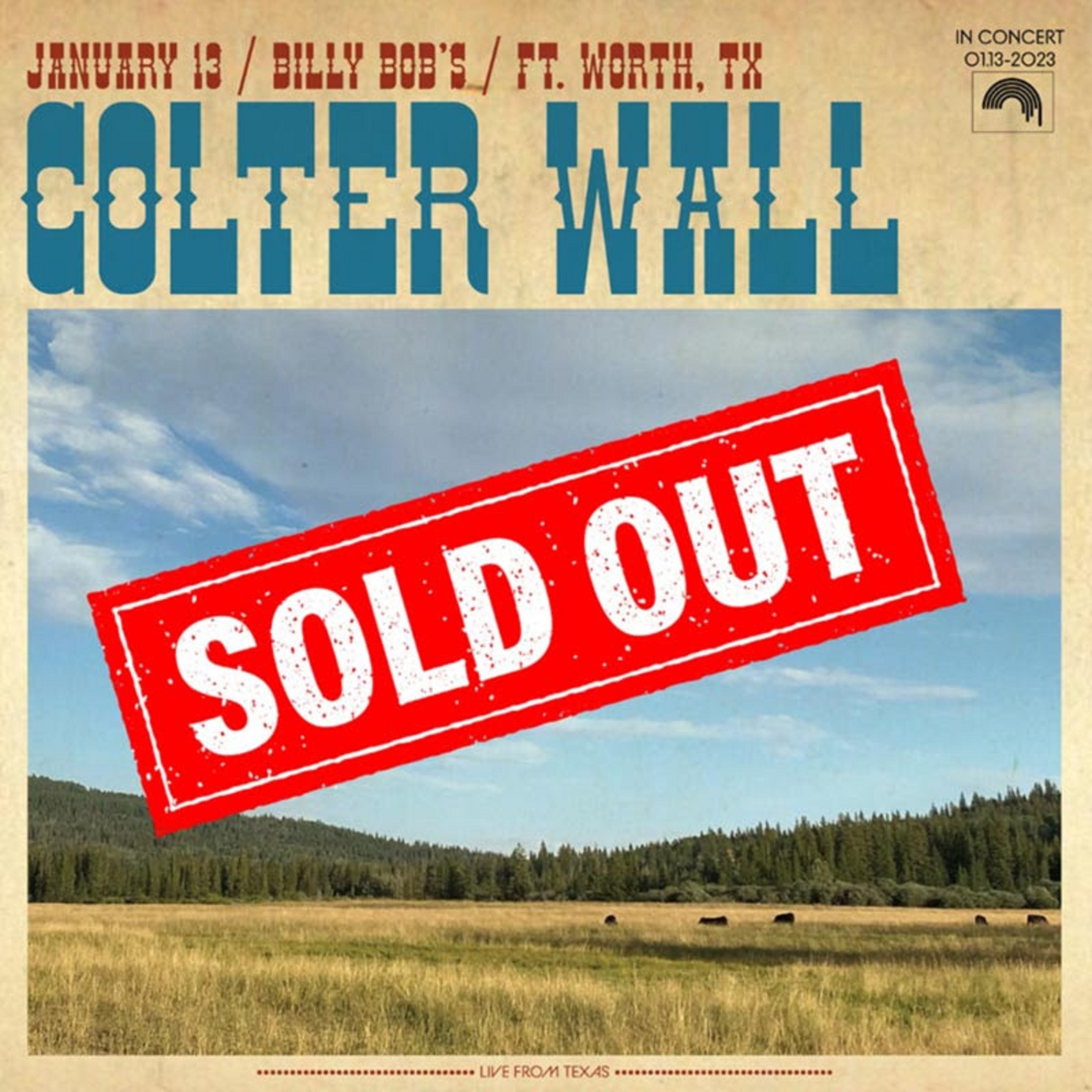 Josh Abbott Band, Colter Wall, Jon Wolfe, Josh Ward, Pat Green, And More To Hit The Stage At Billy Bob's Texas In January