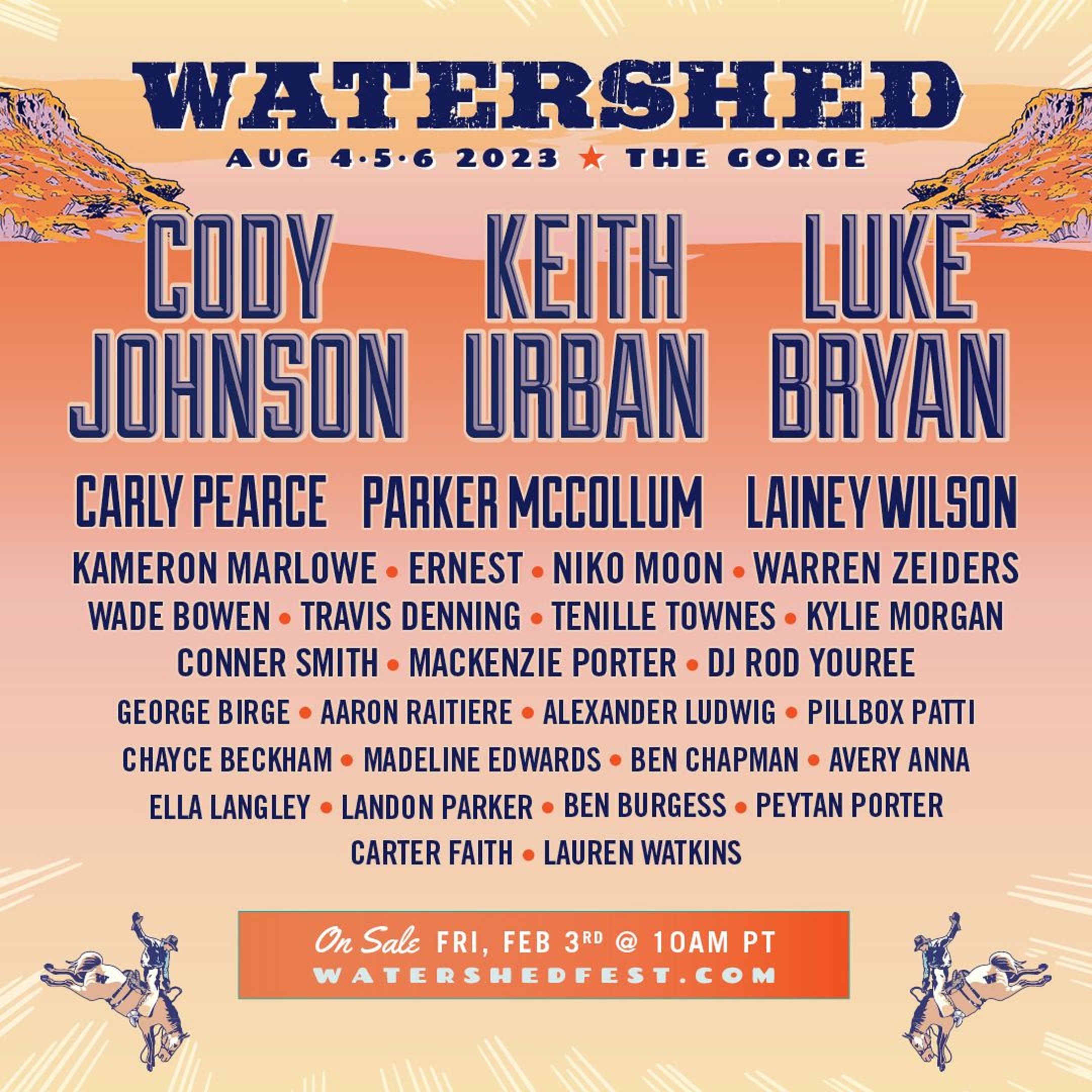 Watershed Festival Reveals 2023 Lineup