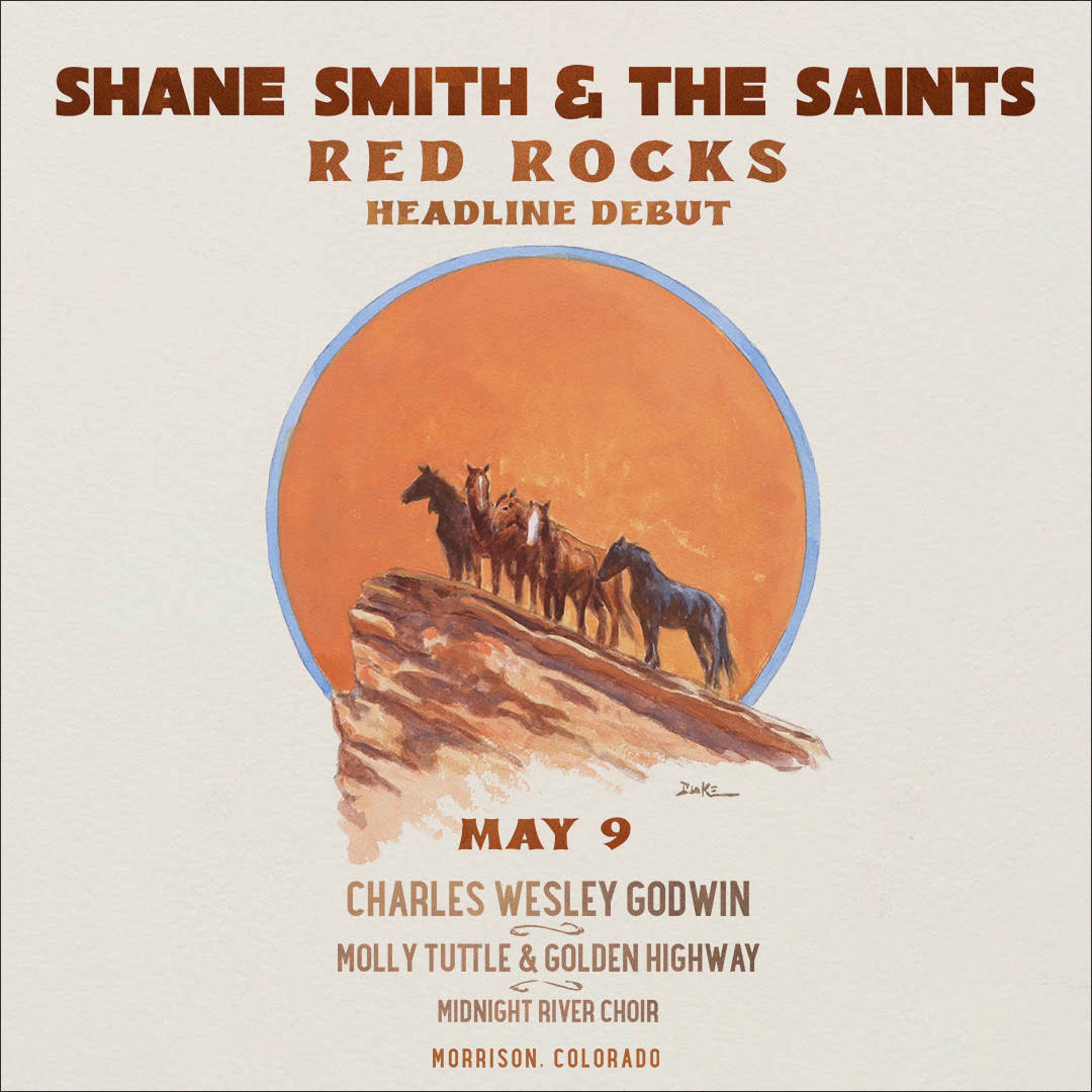 SHANE SMITH & THE SAINTS | Red Rocks | 5/9/23