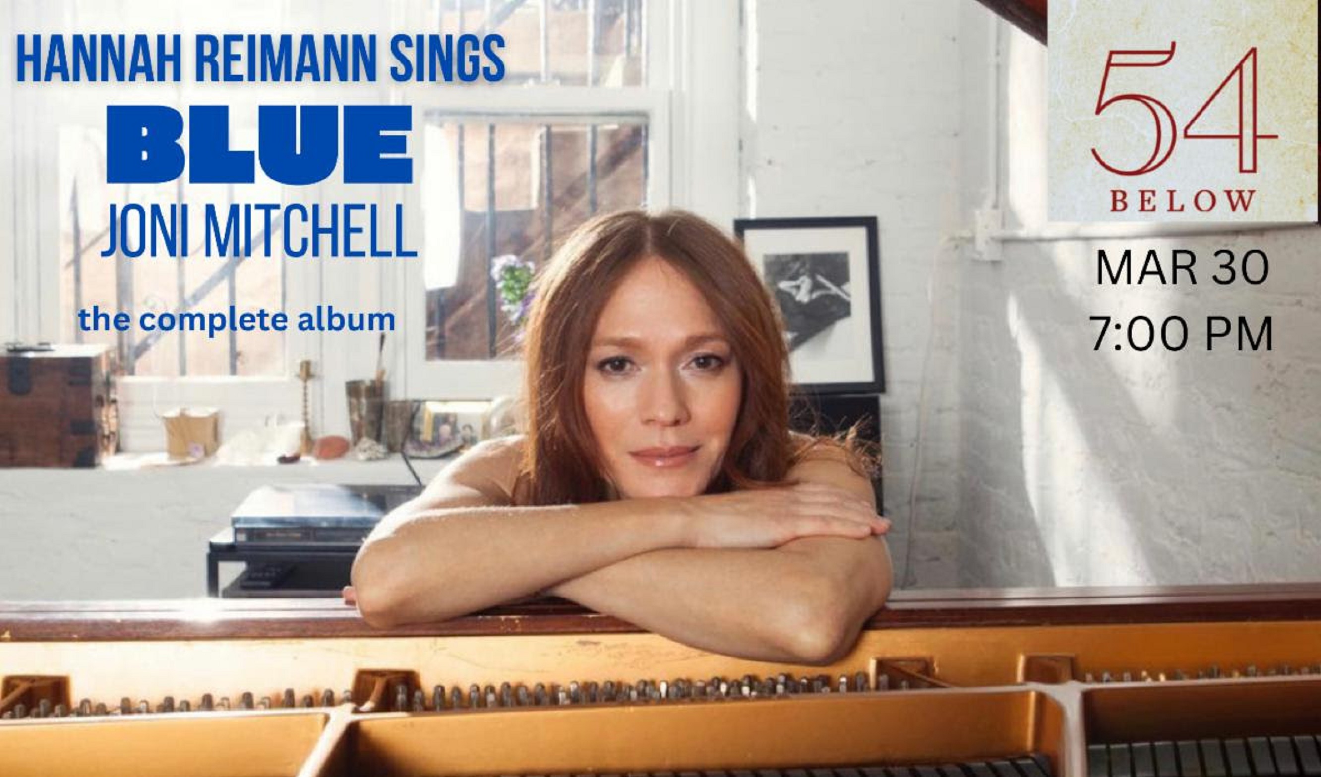 Hannah Reimann Sings Joni Mitchell's Blue