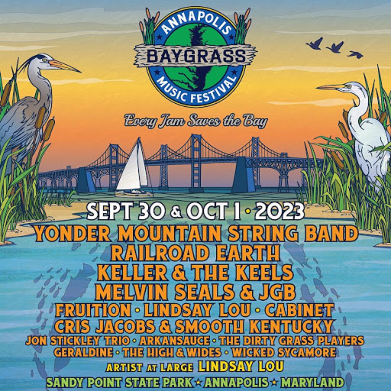 Annapolis Baygrass Music Festival Announces Full 2023 Lineup