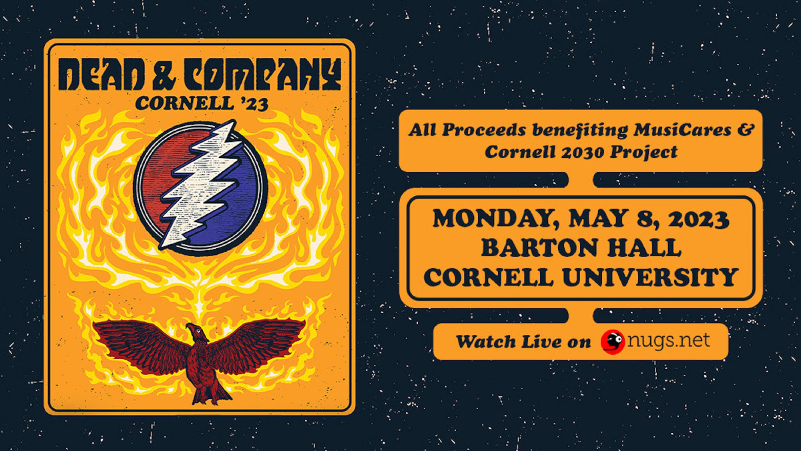 Watch Dead & Company Live at Cornell