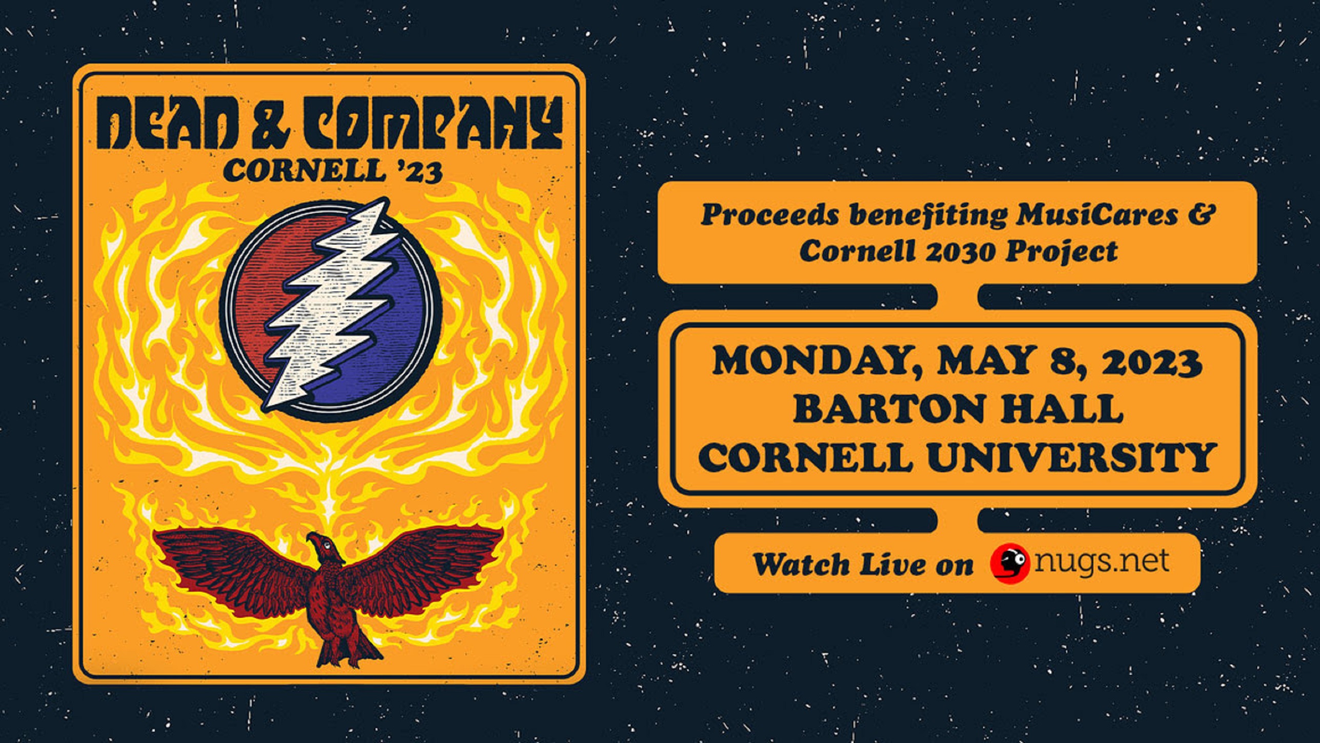 Tonight! Dead & Company at Cornell | 5/8/23