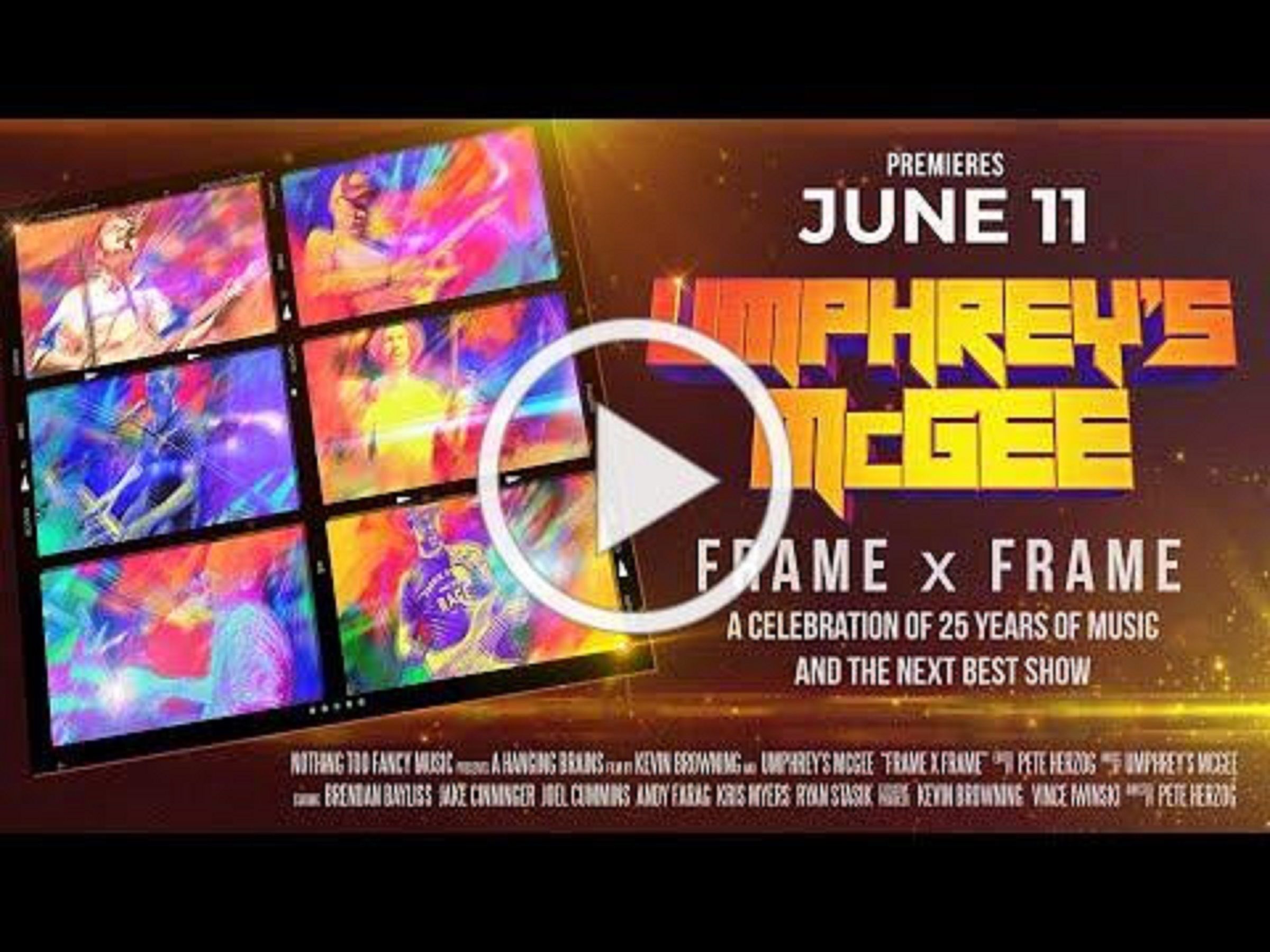 Umphrey’s McGee Celebrate 25 Years Together With New Rockumentary Frame x Frame
