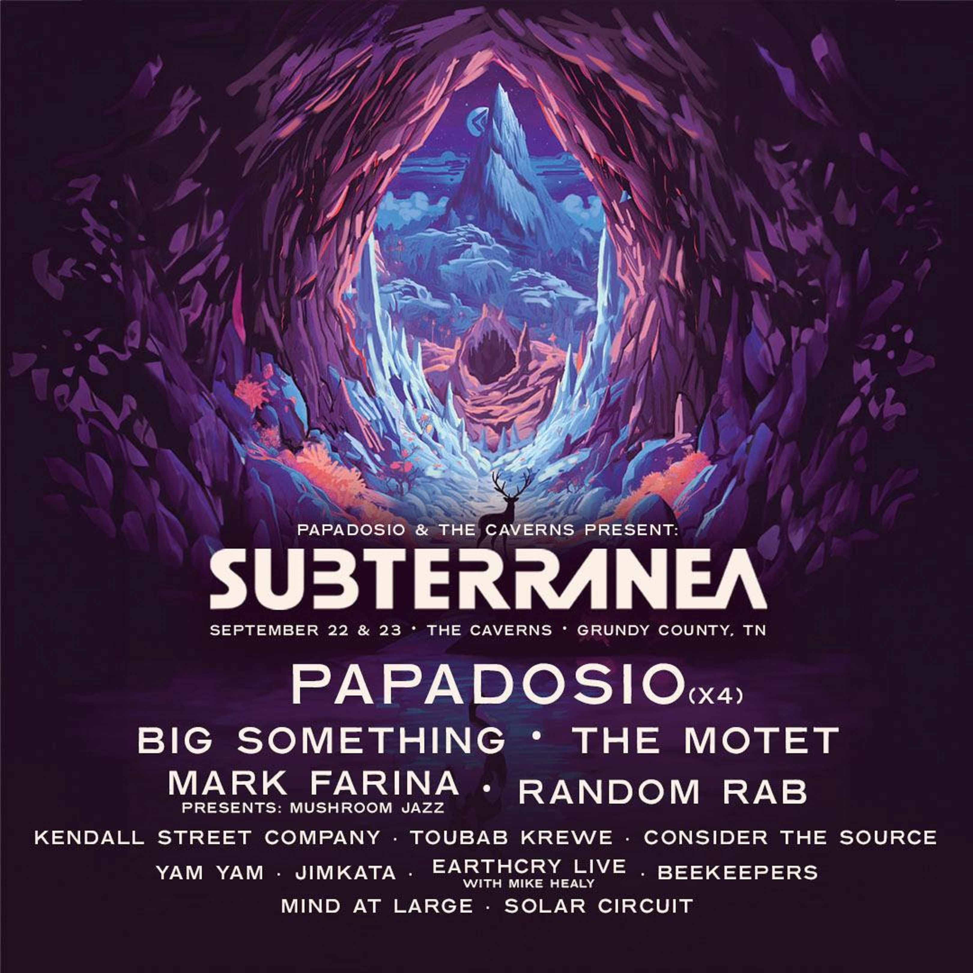 Papadosio's Subterranea Festival Returns to The Caverns