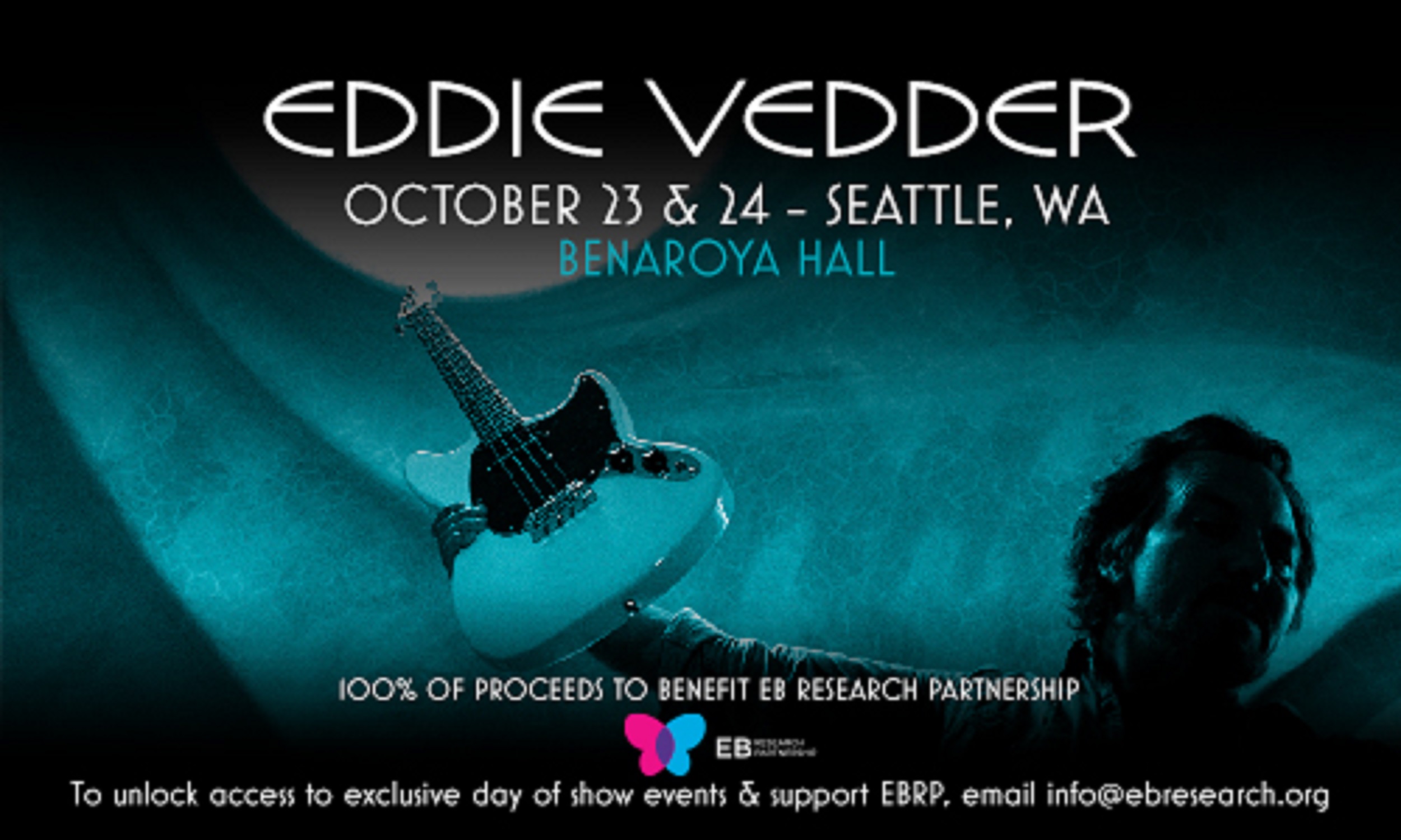 New Eddie Vedder Solo Shows in Seattle