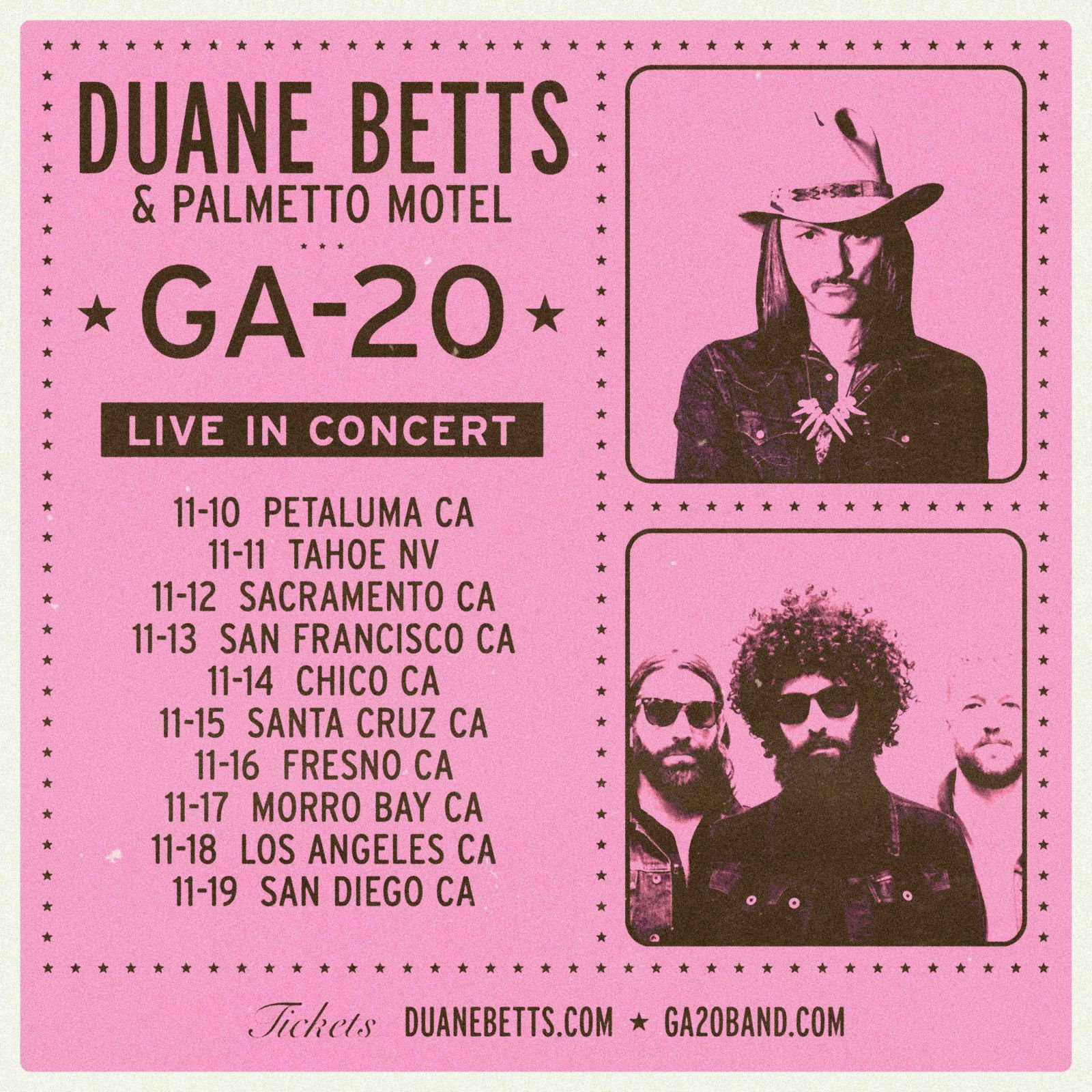 Duane Betts Extends Fall Tour | 10 West Coast Shows Added With GA-20