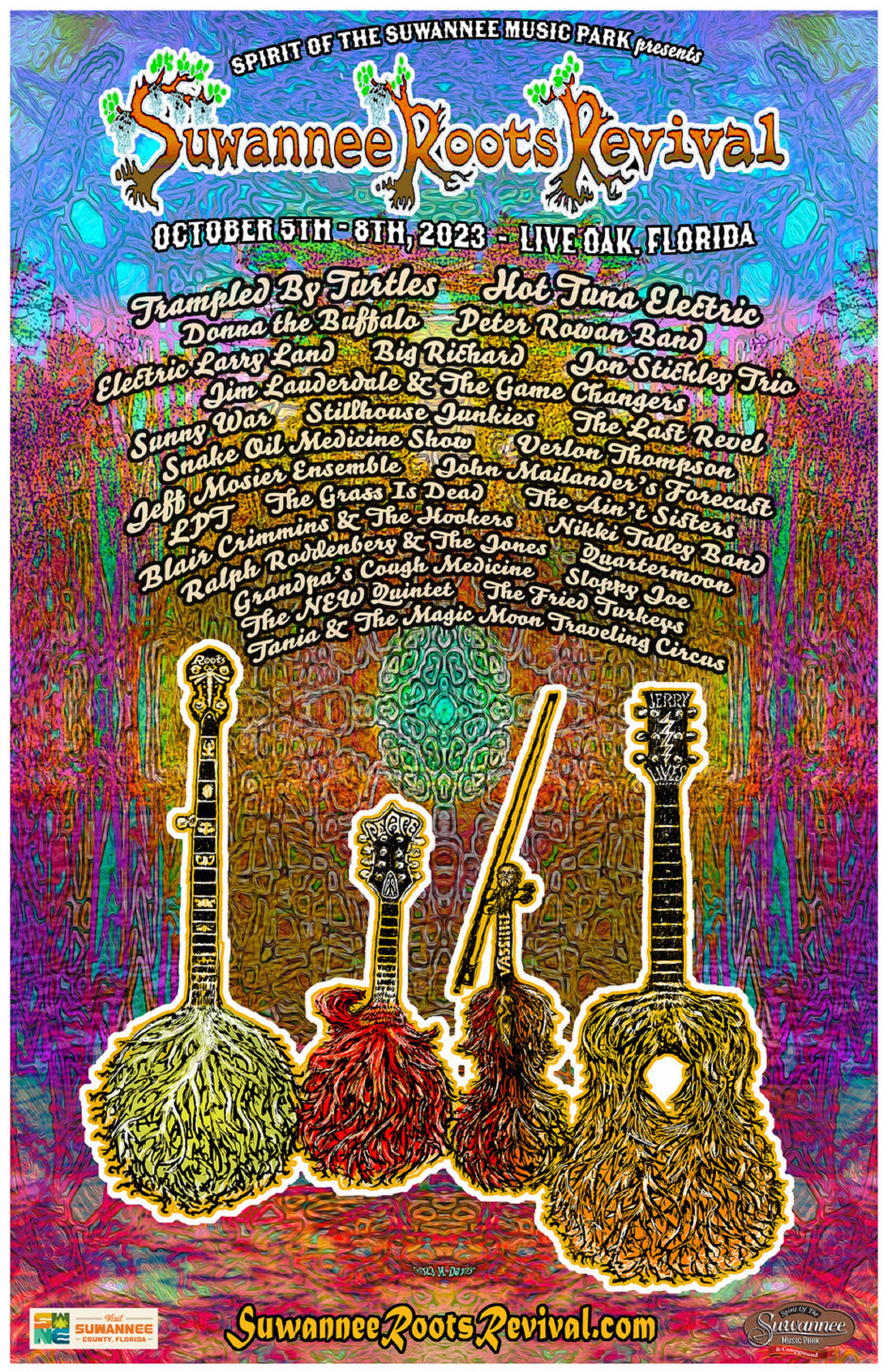 Suwannee Roots Revival 2023 Schedule Announced