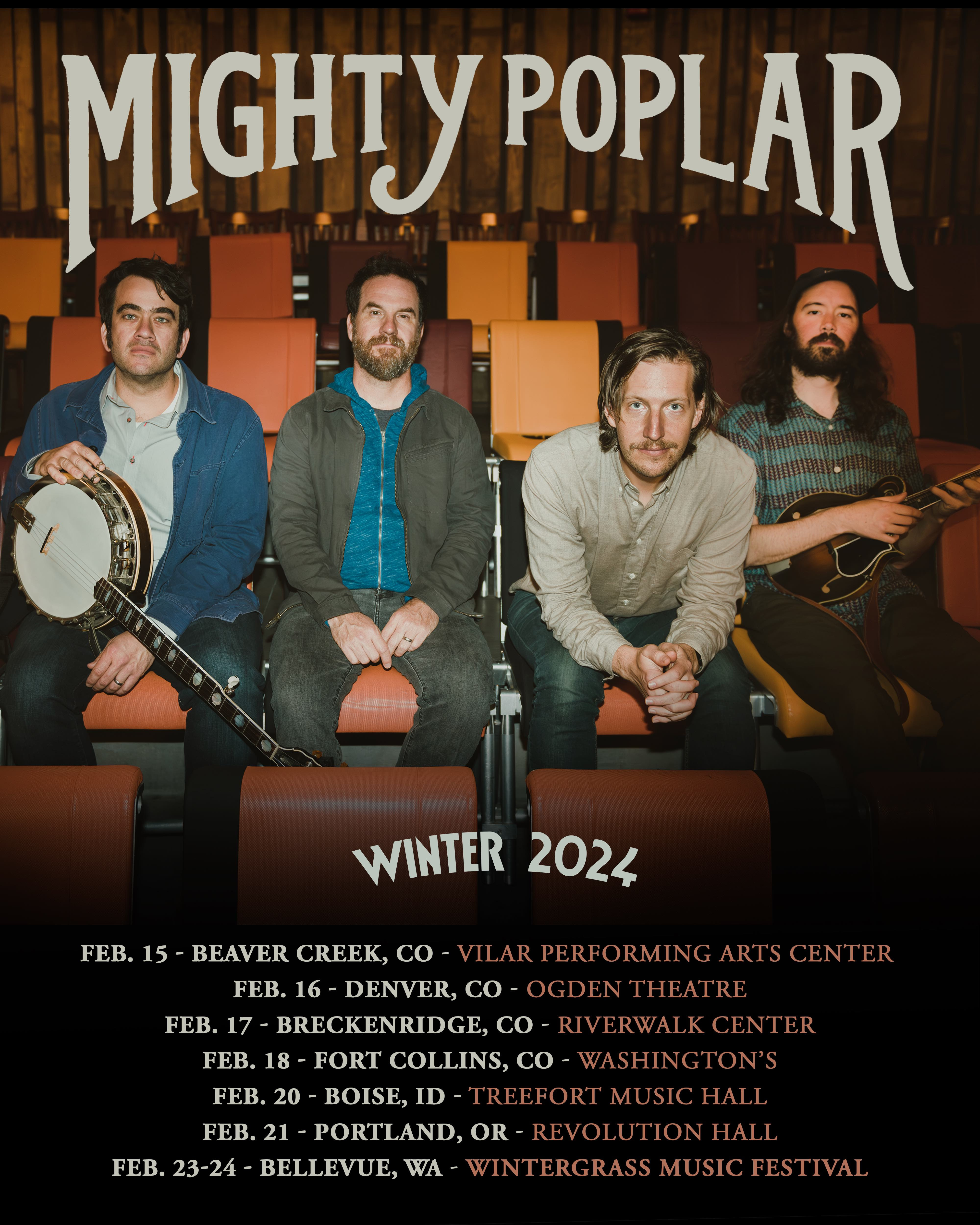 Hot off a GRAMMY nom, Mighty Poplar hitting the road for Winter 2024 Tour
